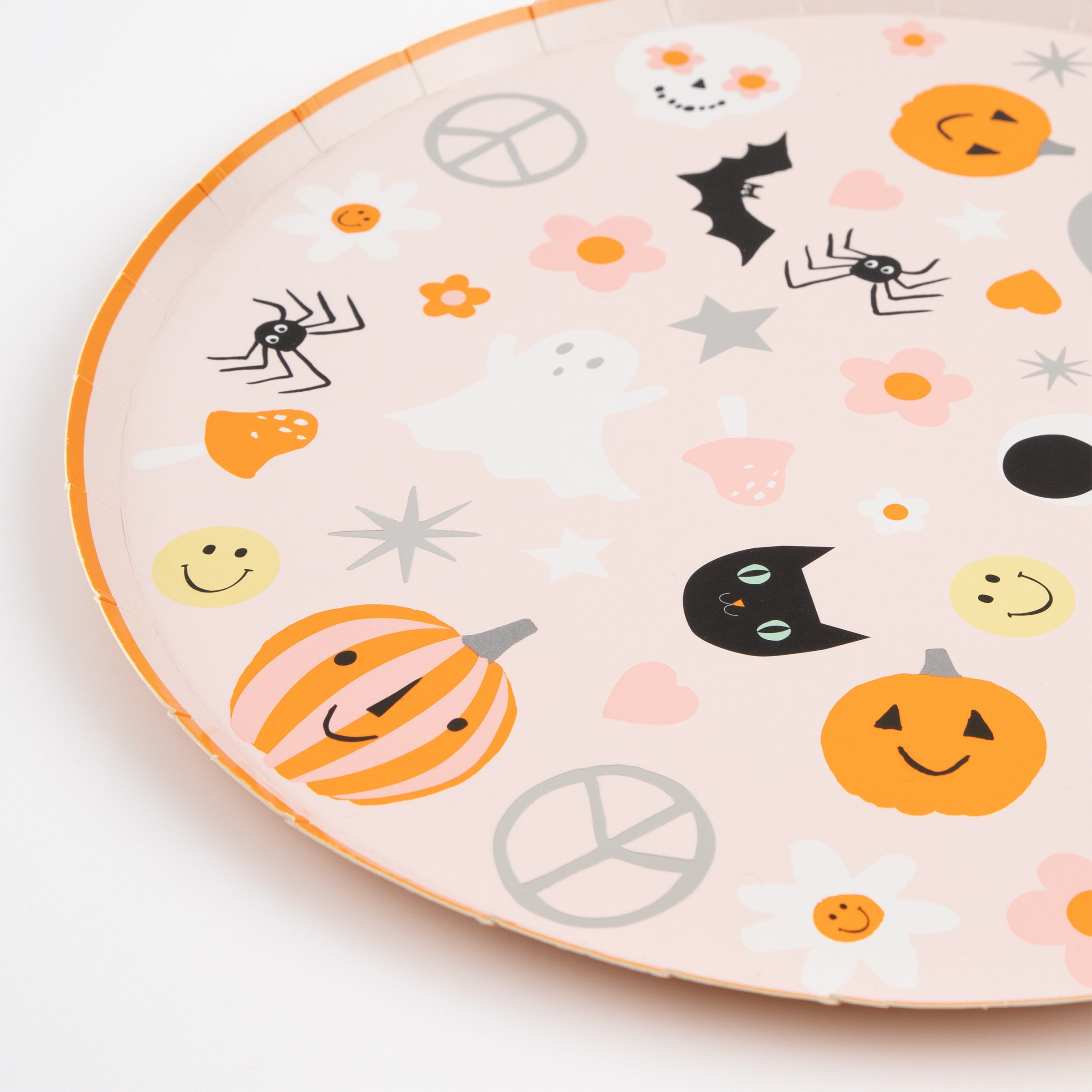 Groovy Halloween Icon Dinner Plates(8 Pack)