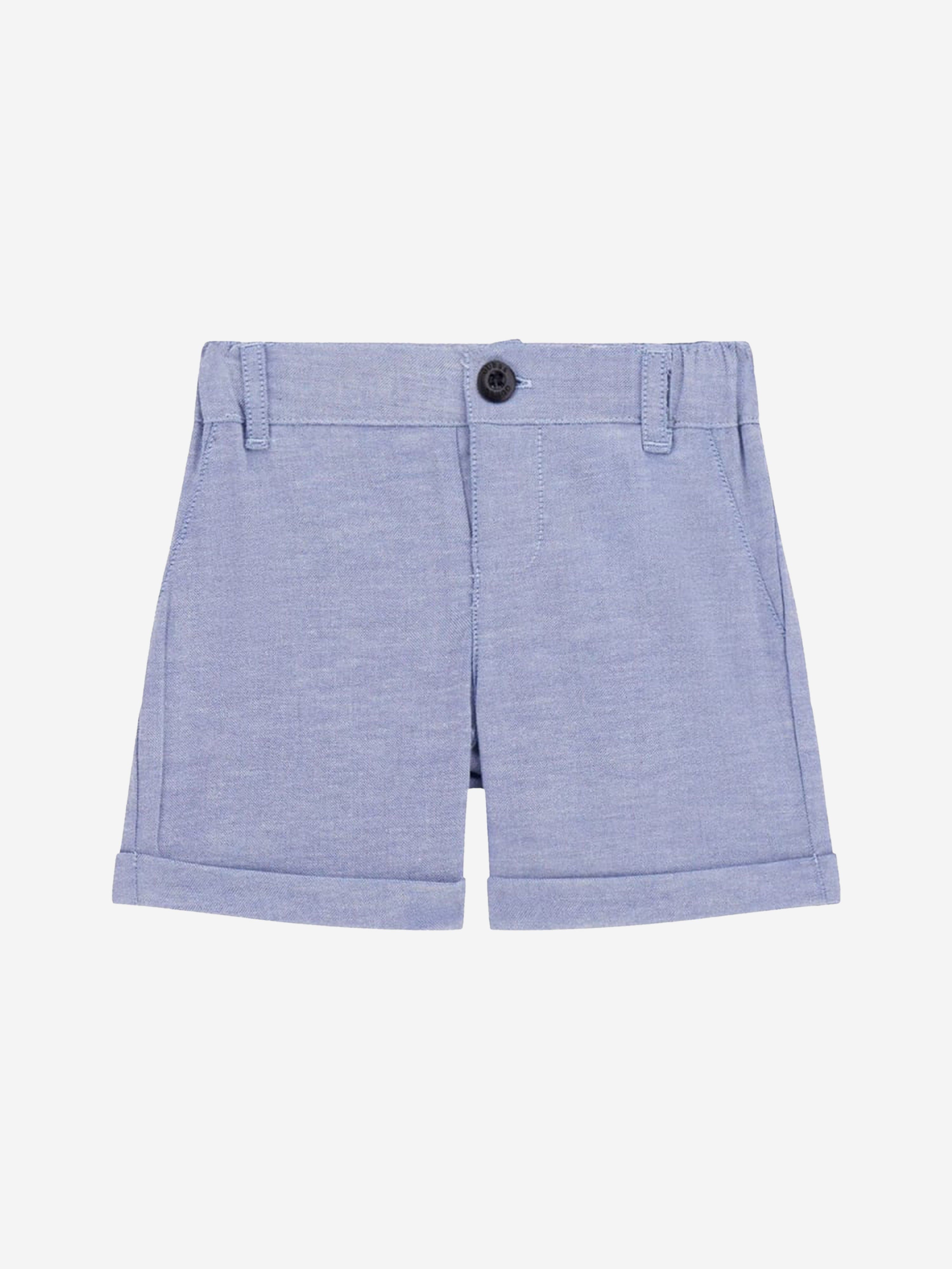 Baby Boys Short Suit Set in Blue