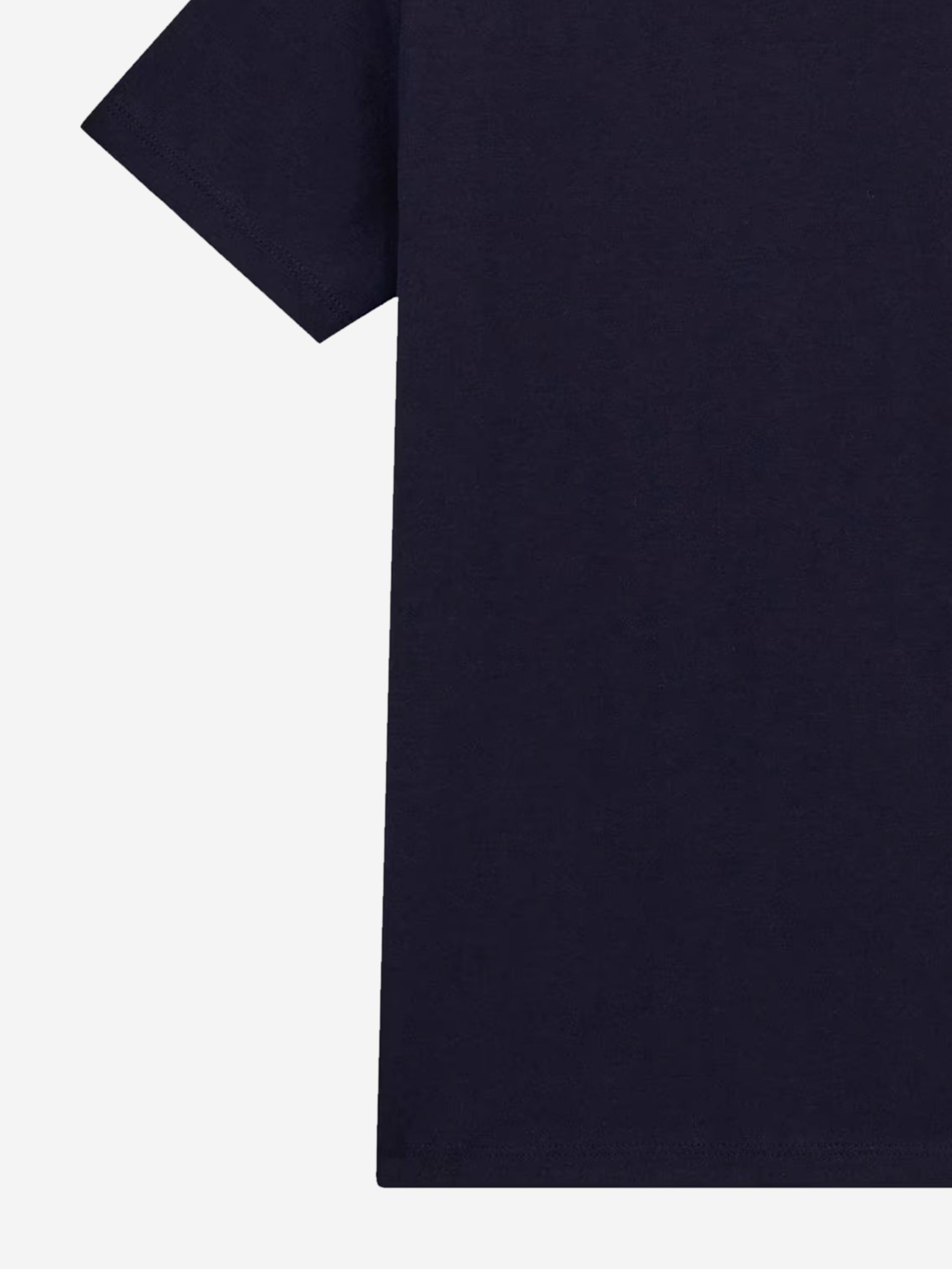 Boys Bear T-Shirt in Navy