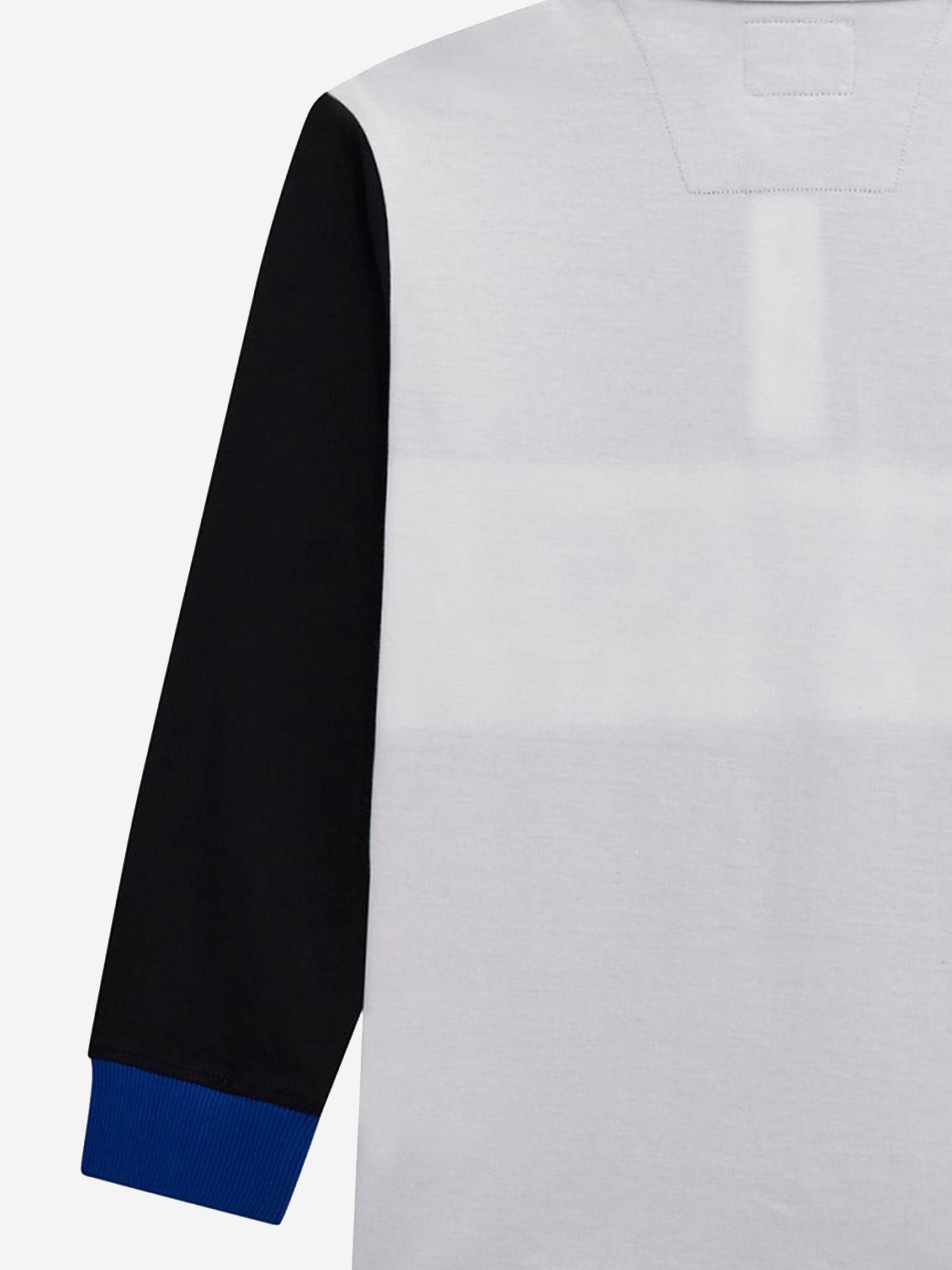 Boys Heavy Jersey Polo Shirt in Blue