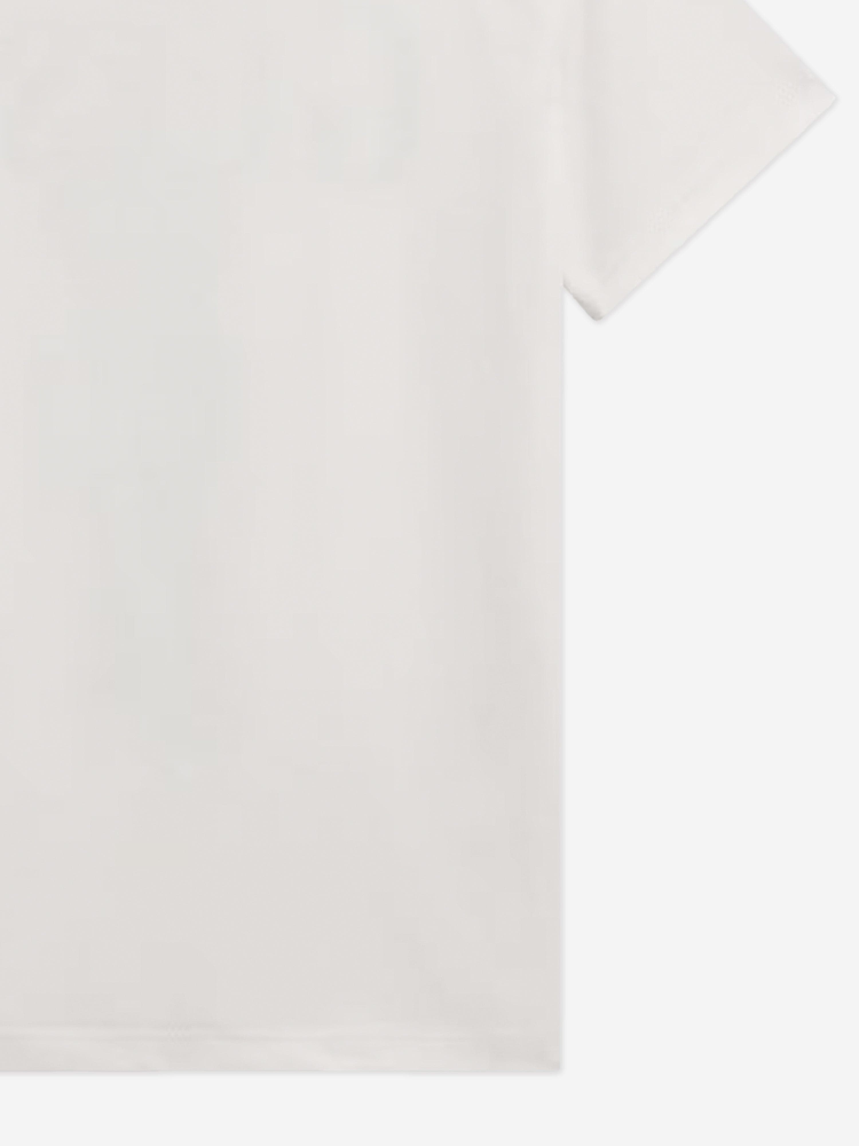 Boys Bear T-Shirt in White