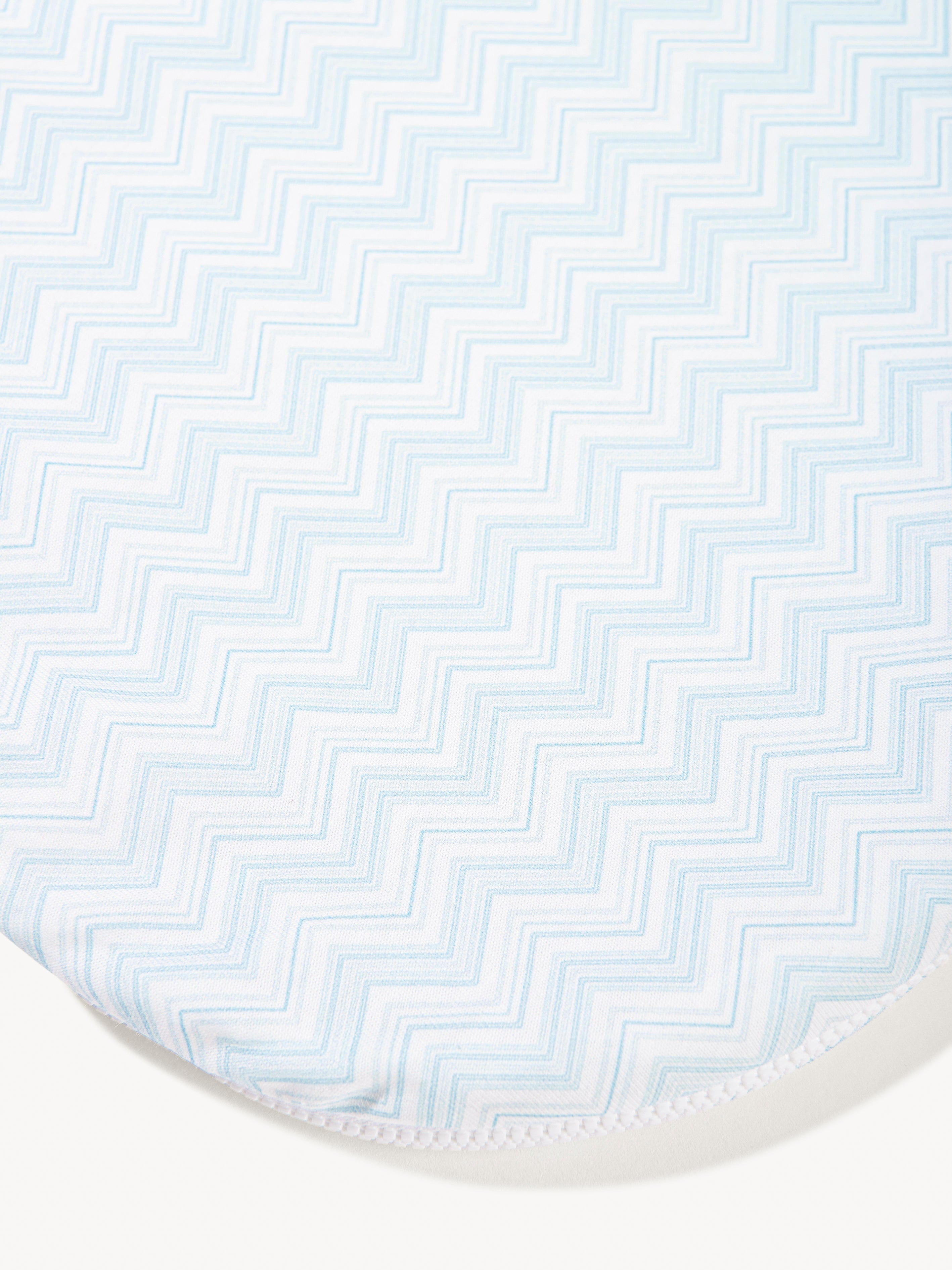 Baby Boys Zigzag Nest in Blue (77cm)