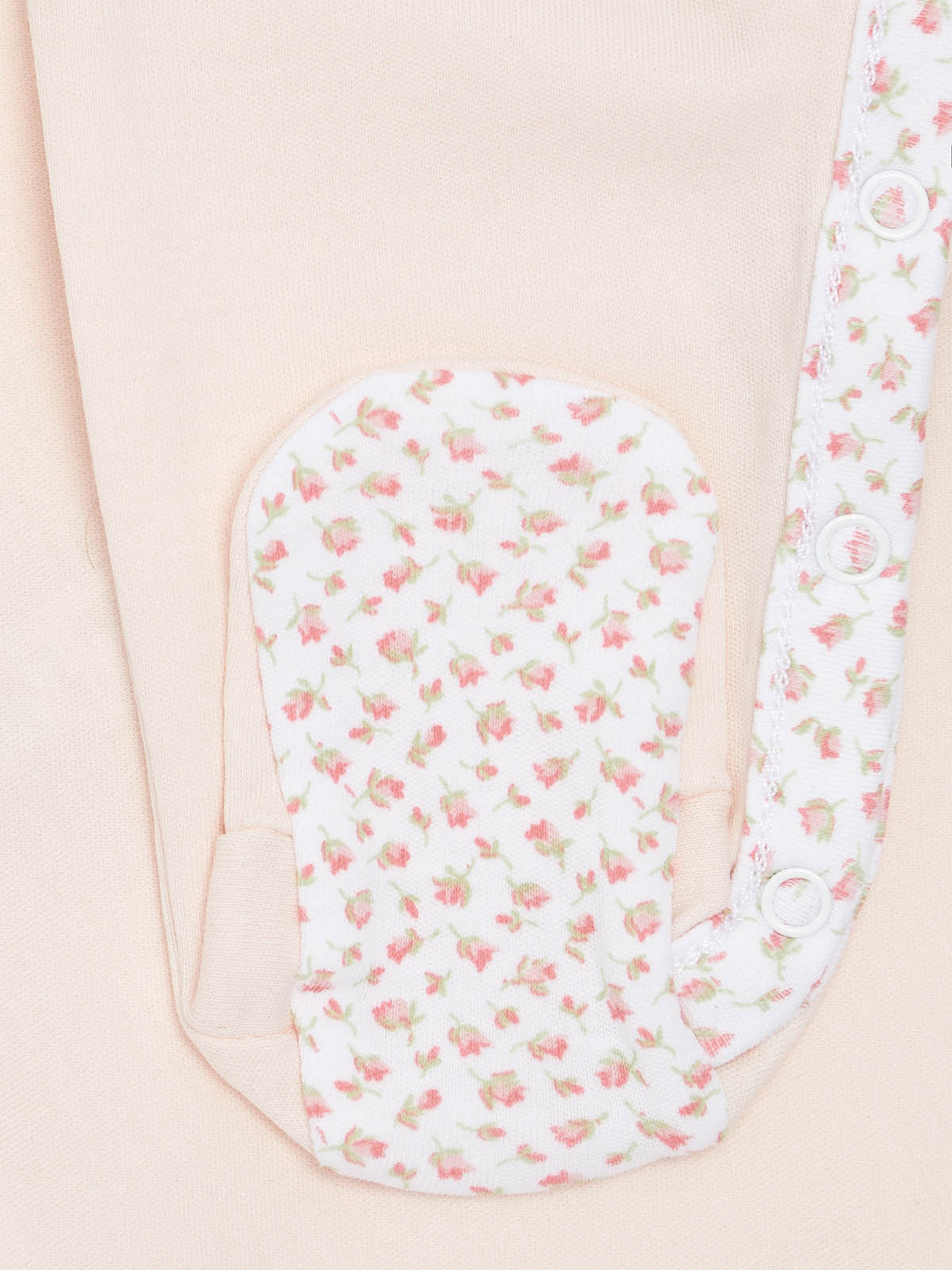 Baby Girls Logo Babygrow in Pink