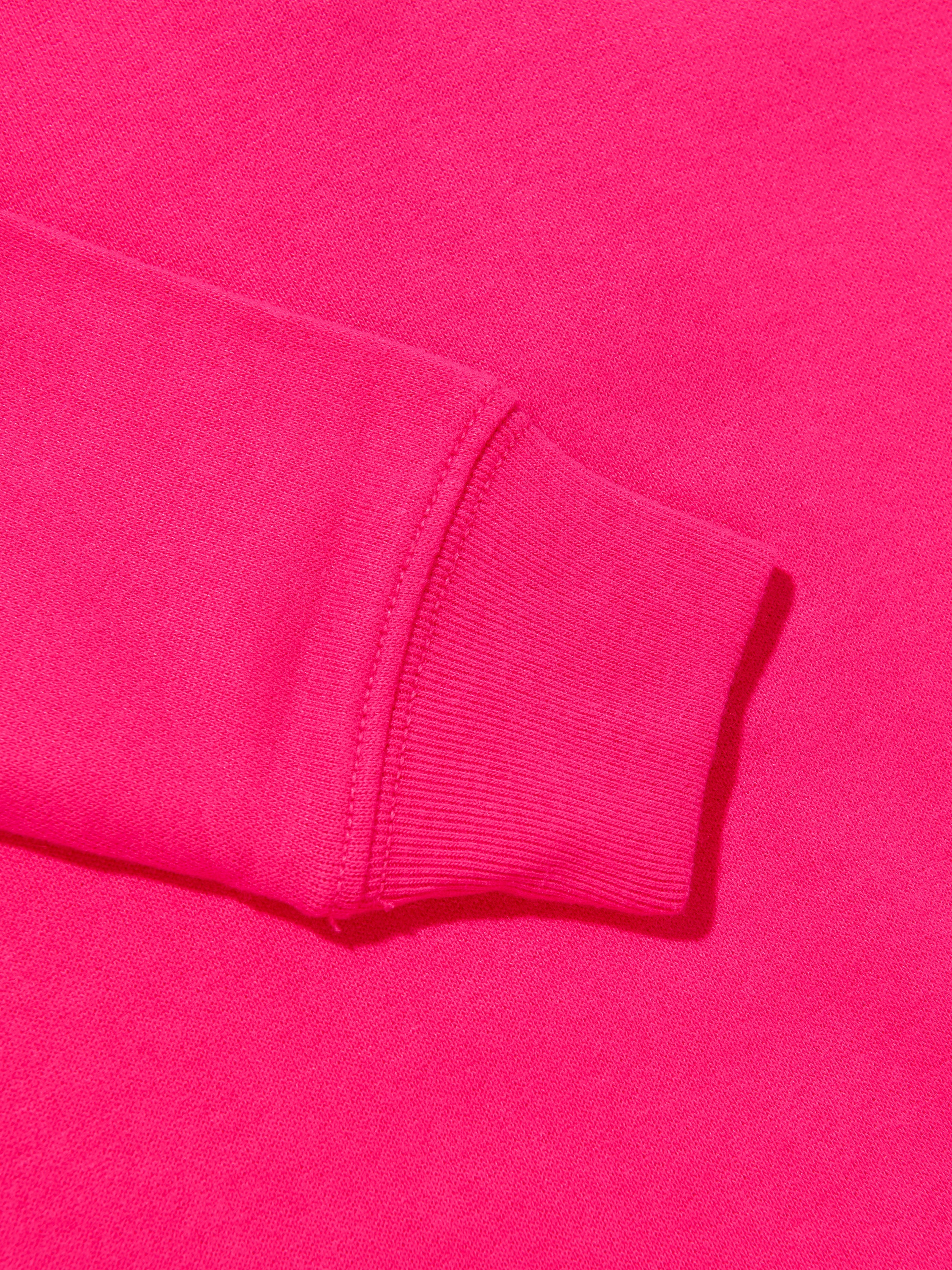 Girls Logo Jersey Dress in Pink