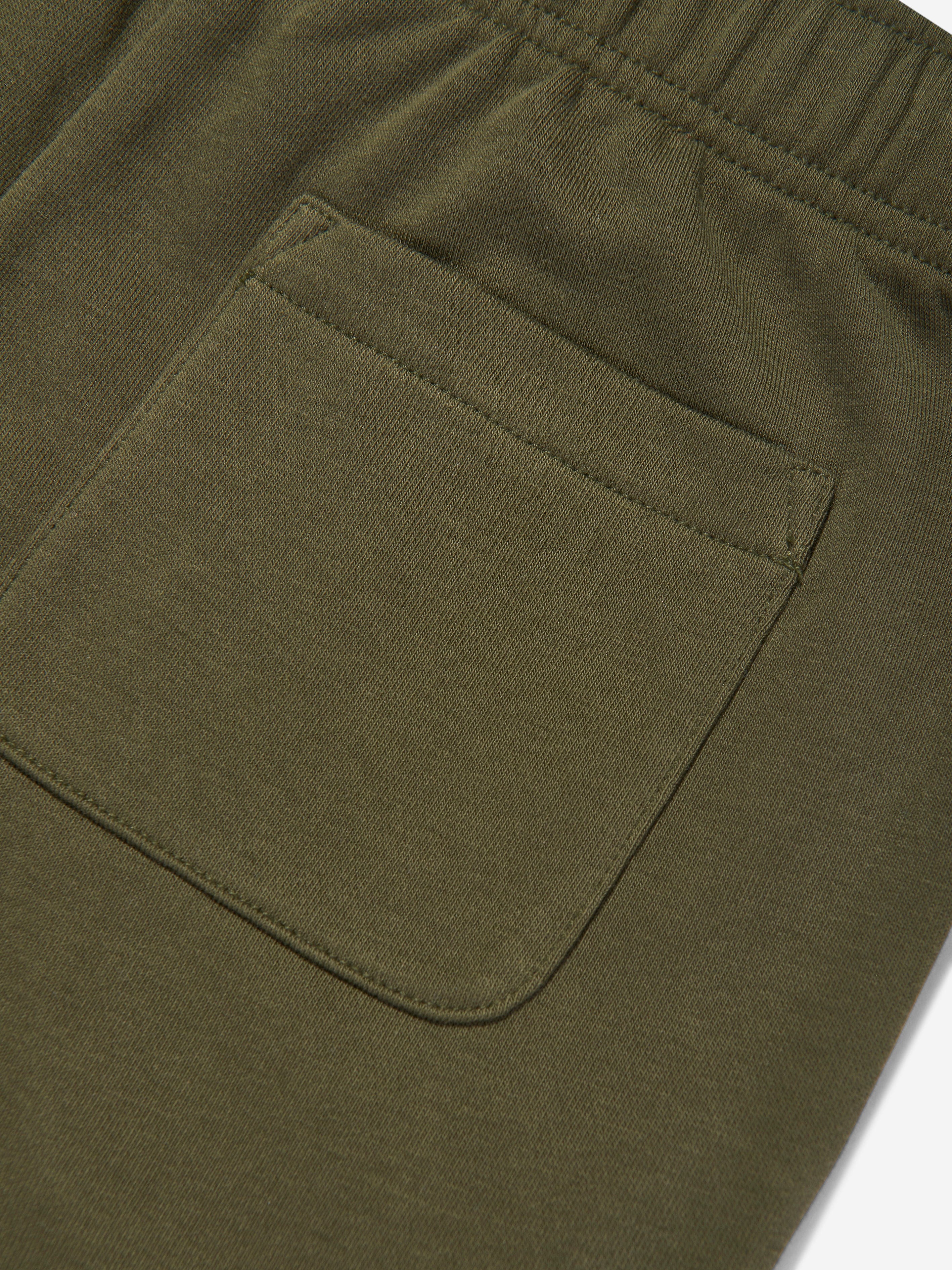 Boys Polo Joggers in Green