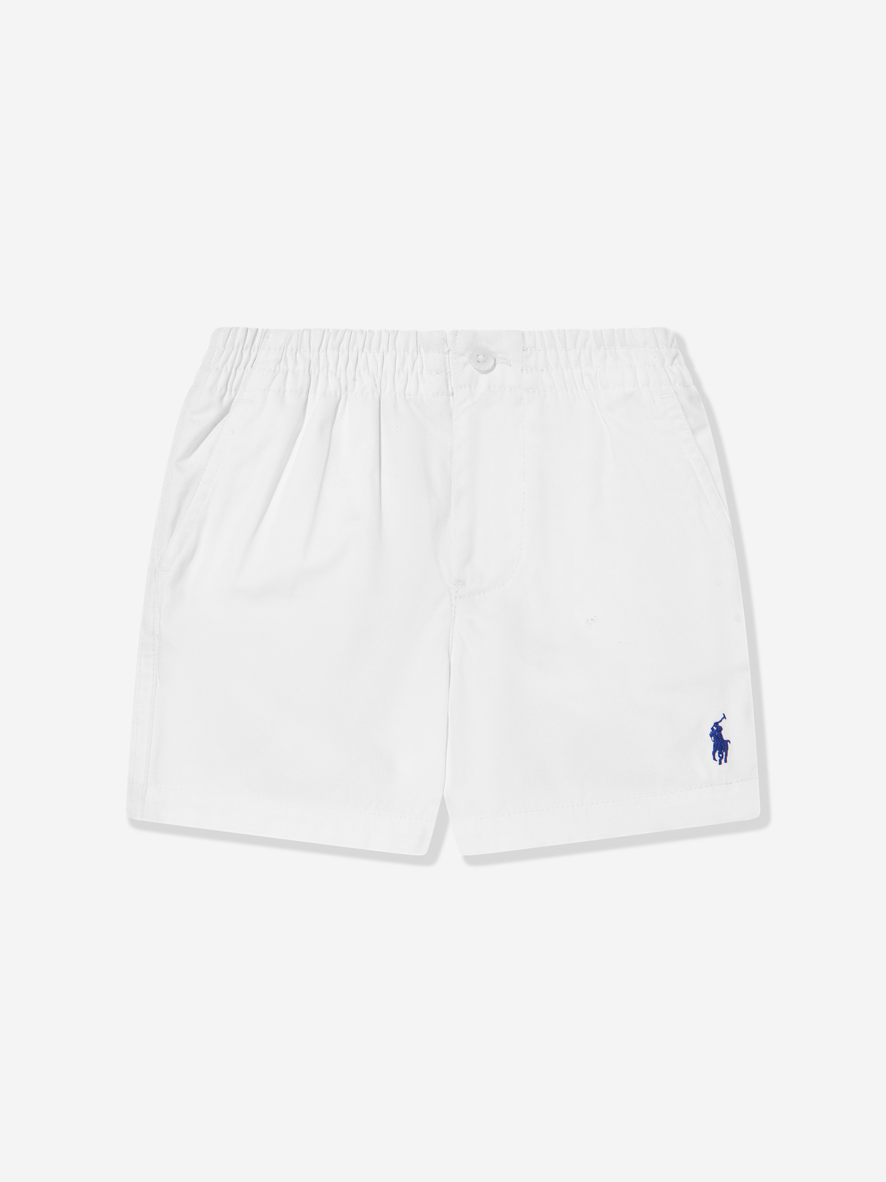 Baby Boys Rugby Top and Shorts Set in Blue