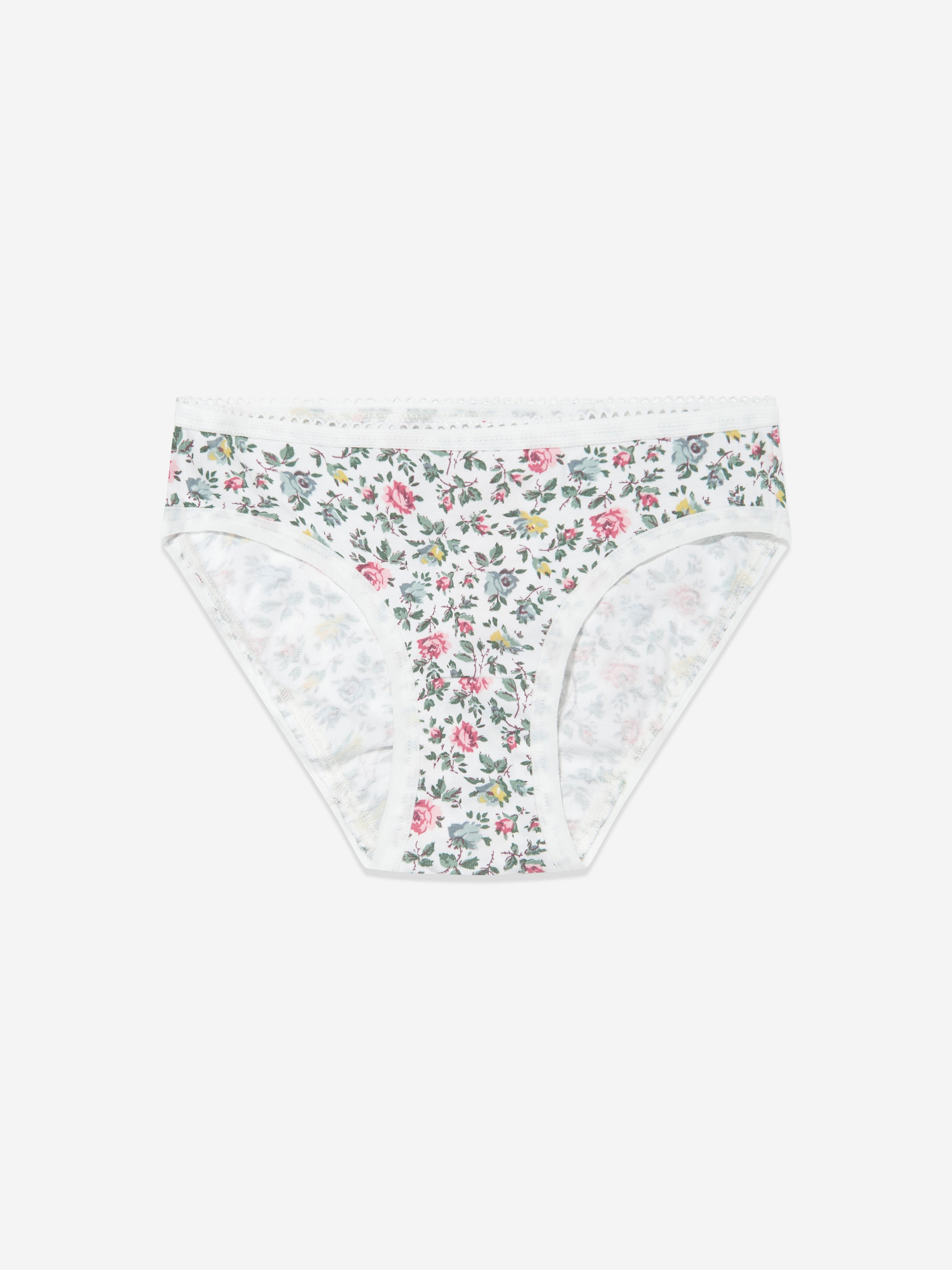 Girls 5 Pack Knickers Set in Pink