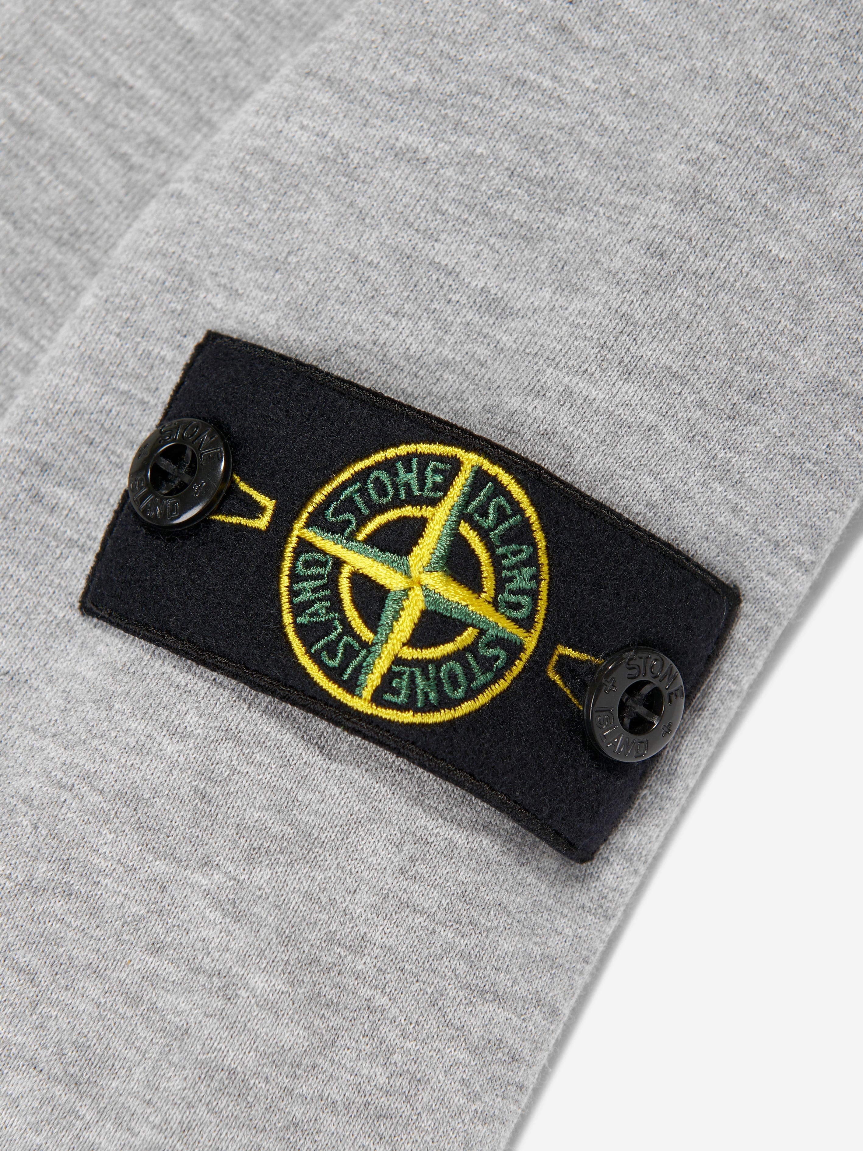 Boys Logo Sweatshirt in Grey