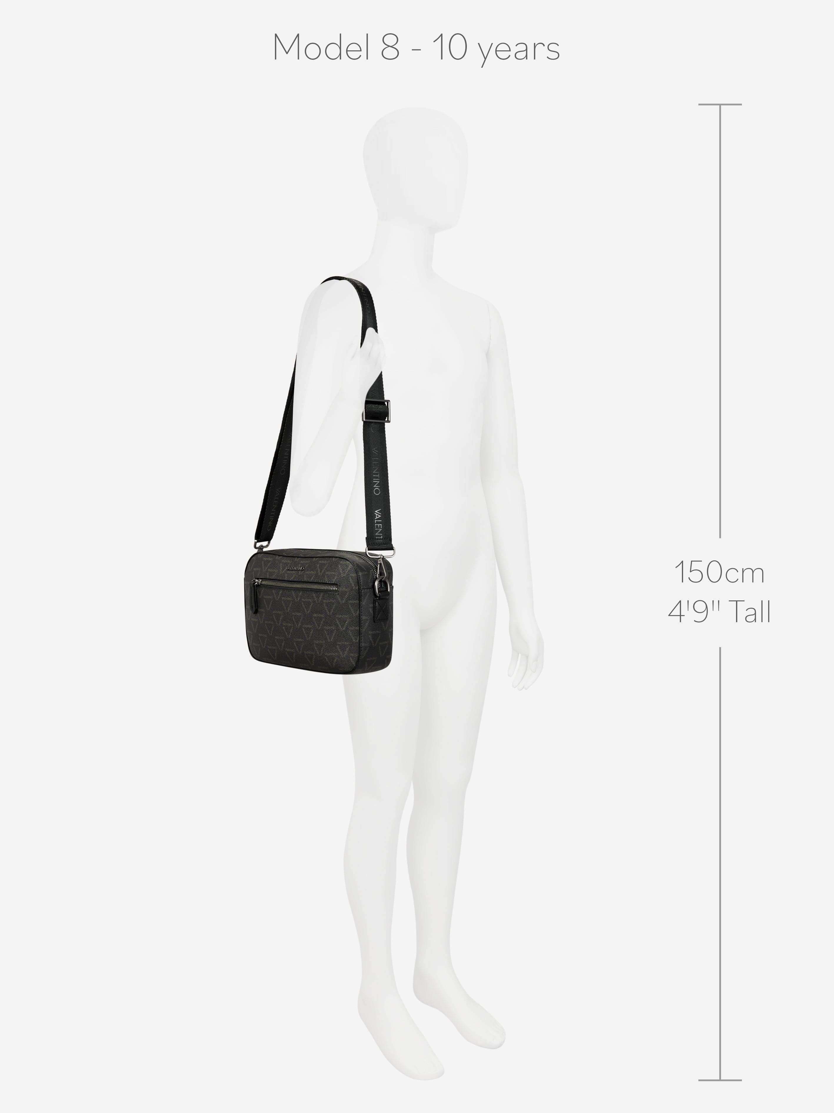 Boys Delta Crossbody Bag in Black (24cm)