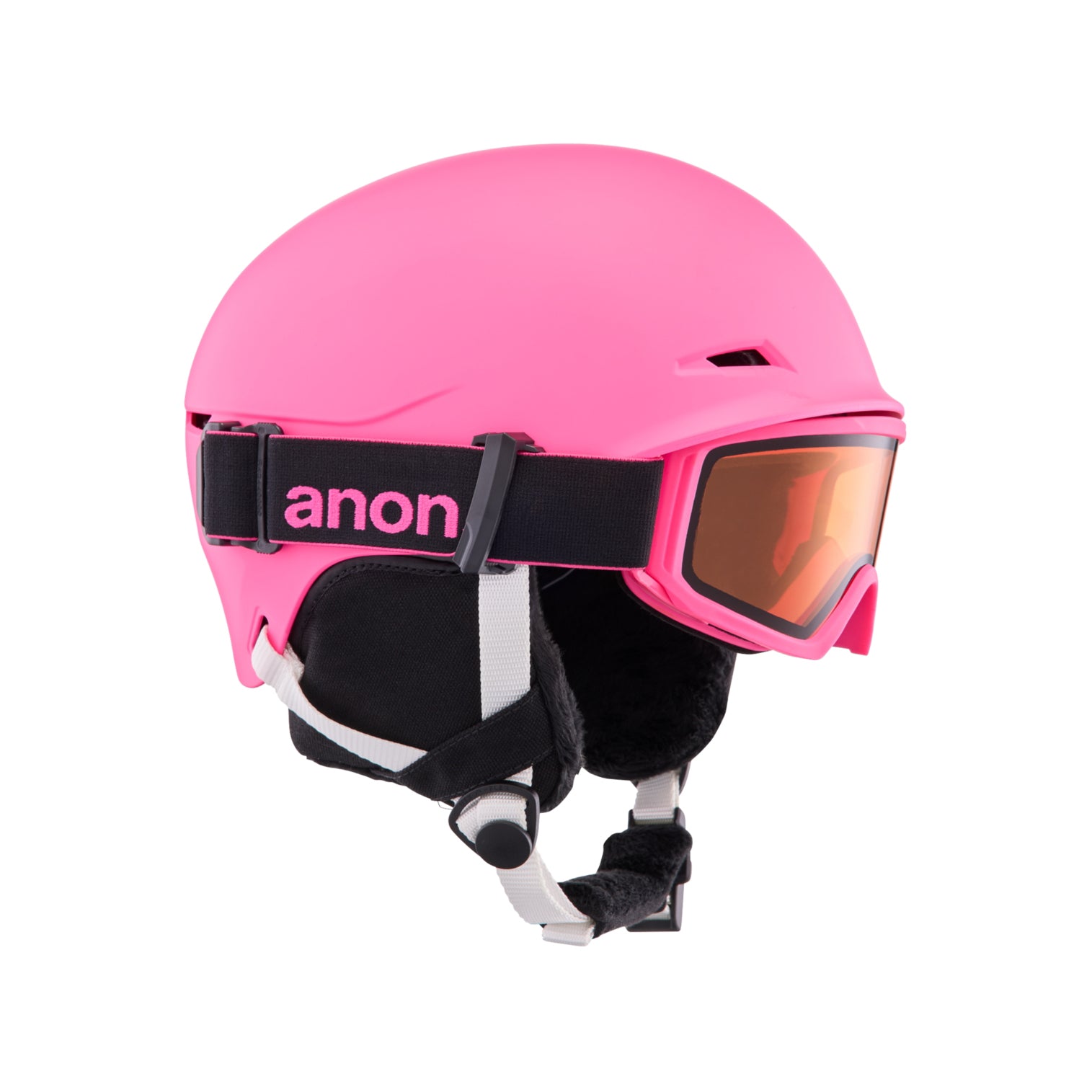 Boys & Girls Pink "ANON DEFINE" Ski Helmet