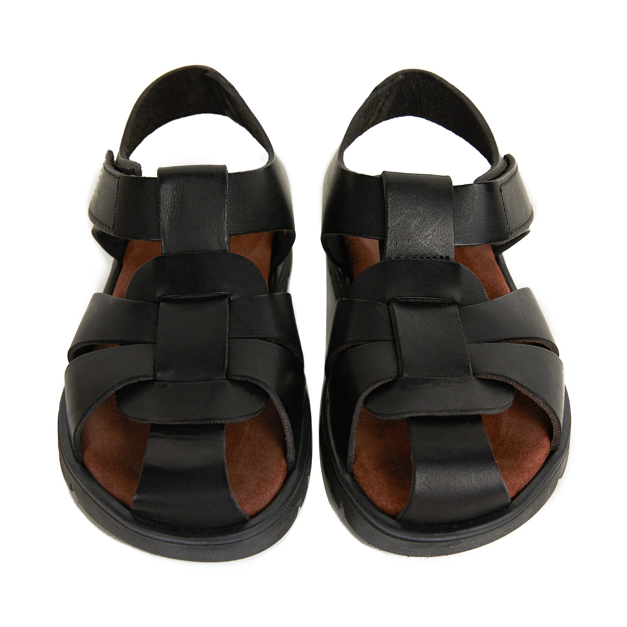 Boys & Girls Black Sandals