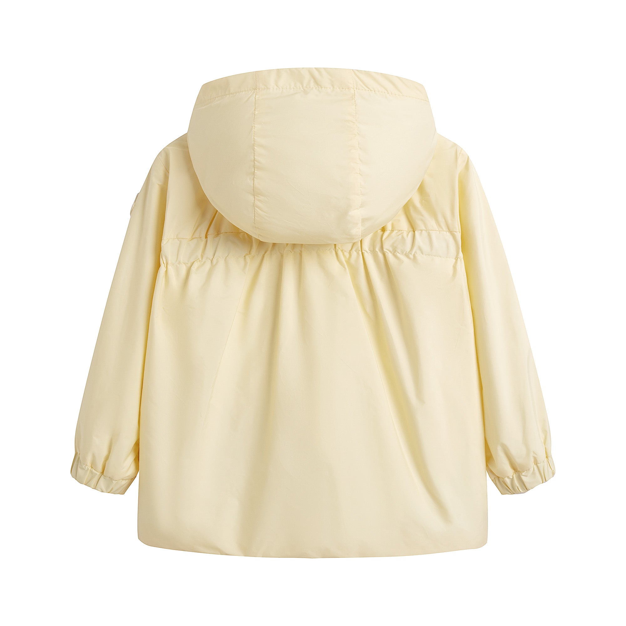 Baby Girls Pale Yellow Zip-Up Jacket