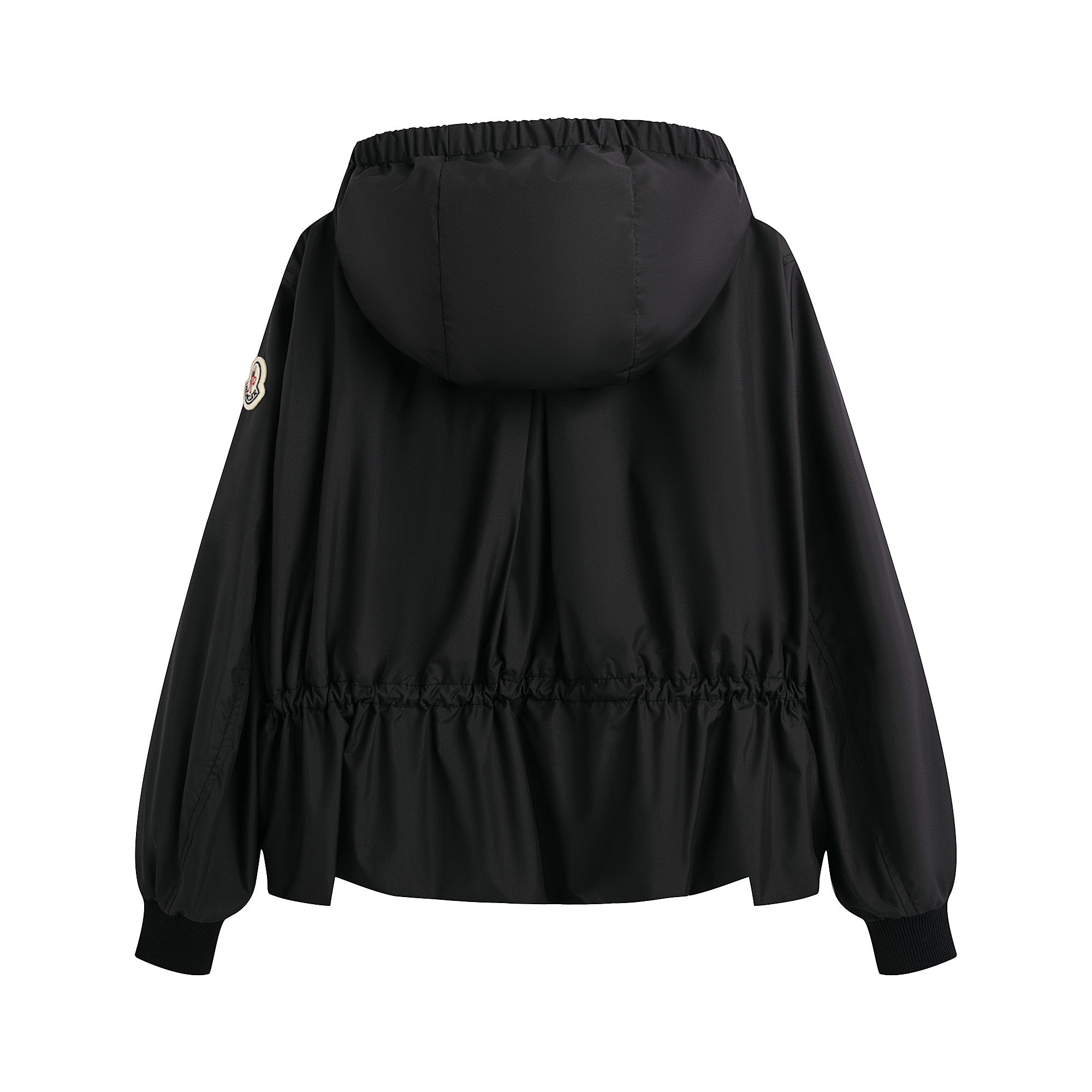 Girls Black Zip-Up Jacket