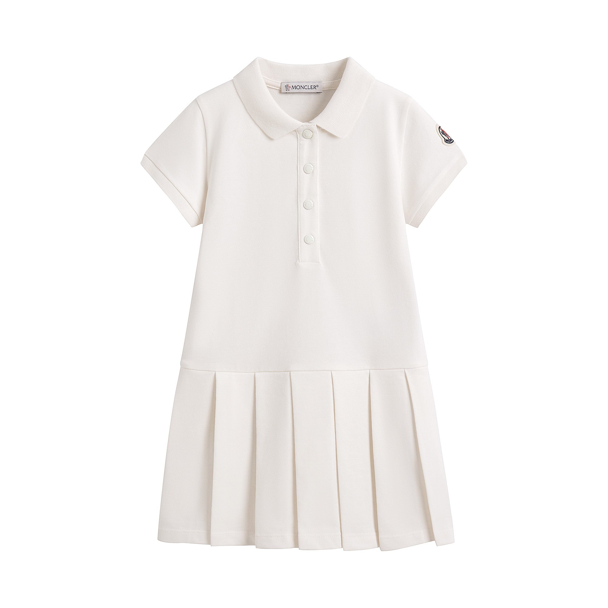 Baby Girls White Cotton Dress