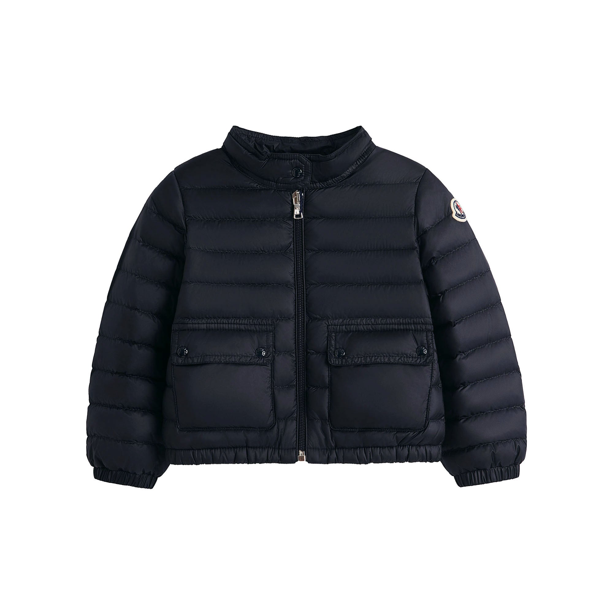 Baby Girls Navy "LANS" Padded Down Jacket