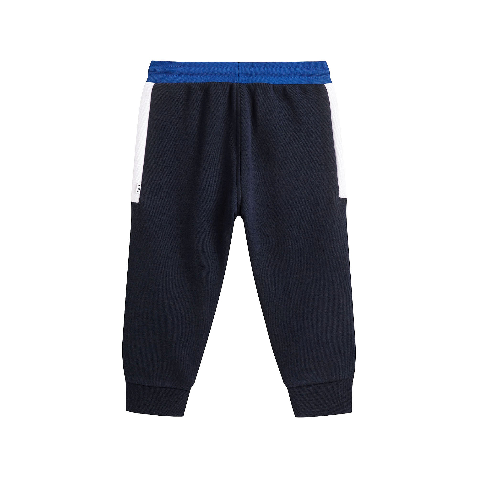 Baby Boys Blue Cotton Trousers