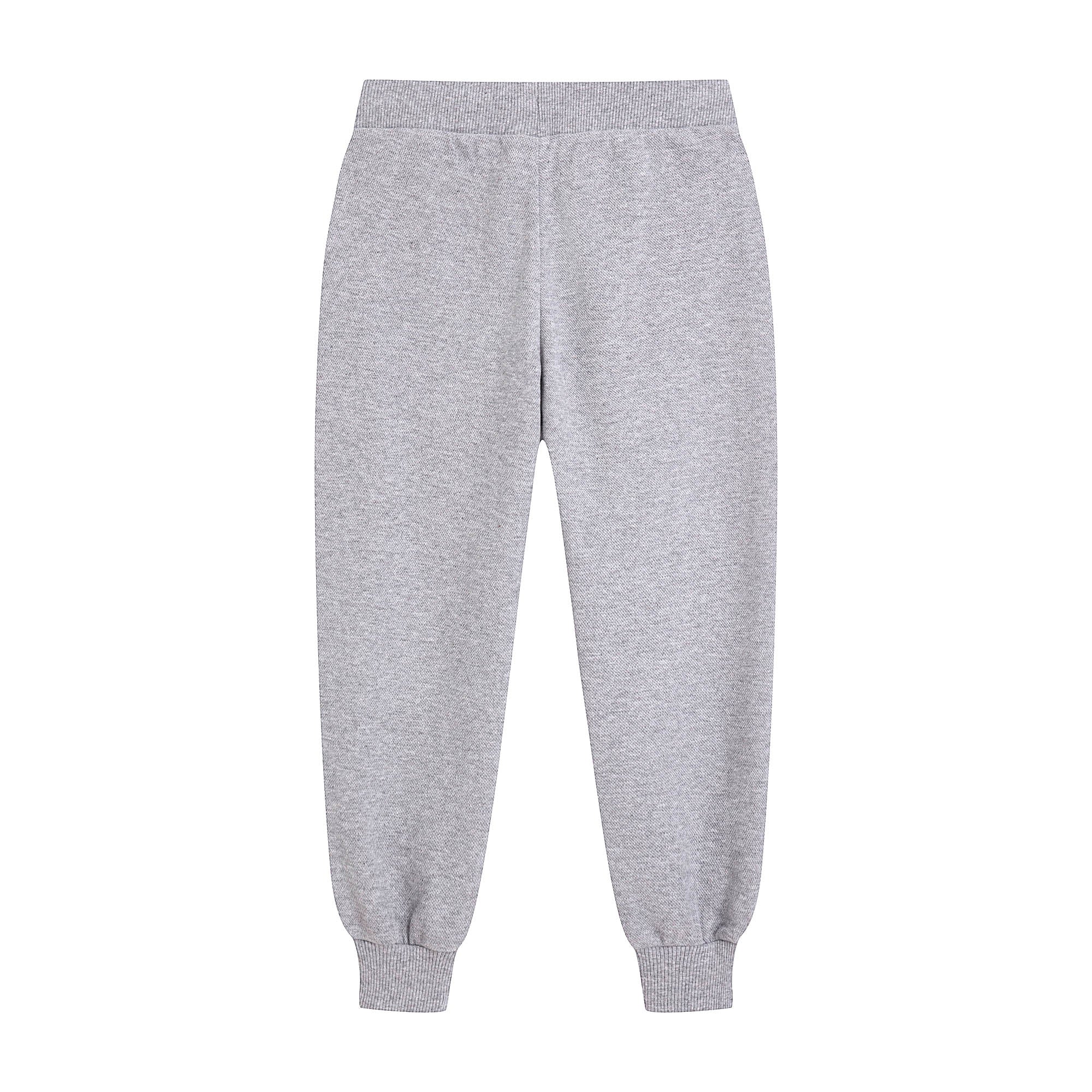 Boys & Girls Grey Cotton Trousers