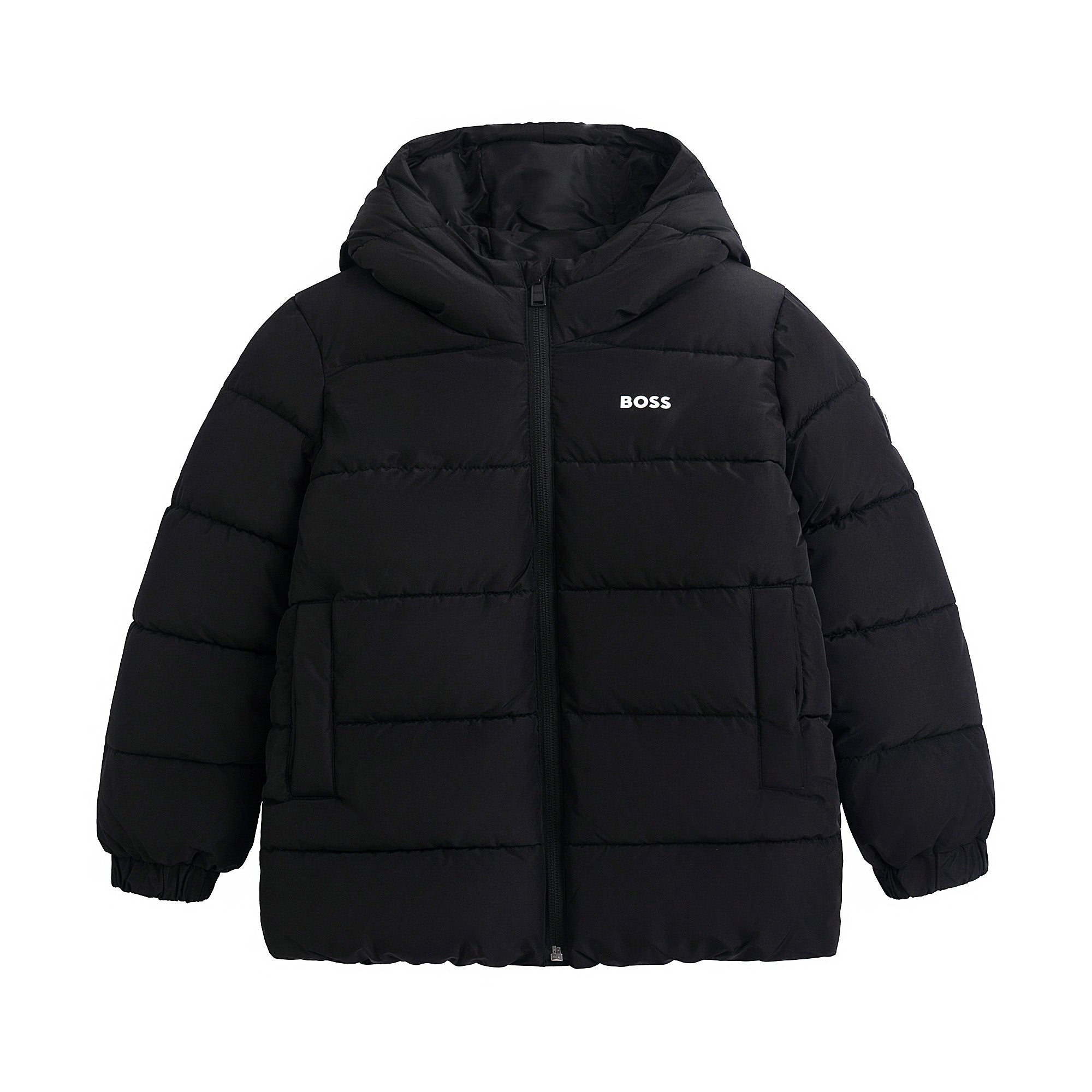 Boys Black Padded Jacket