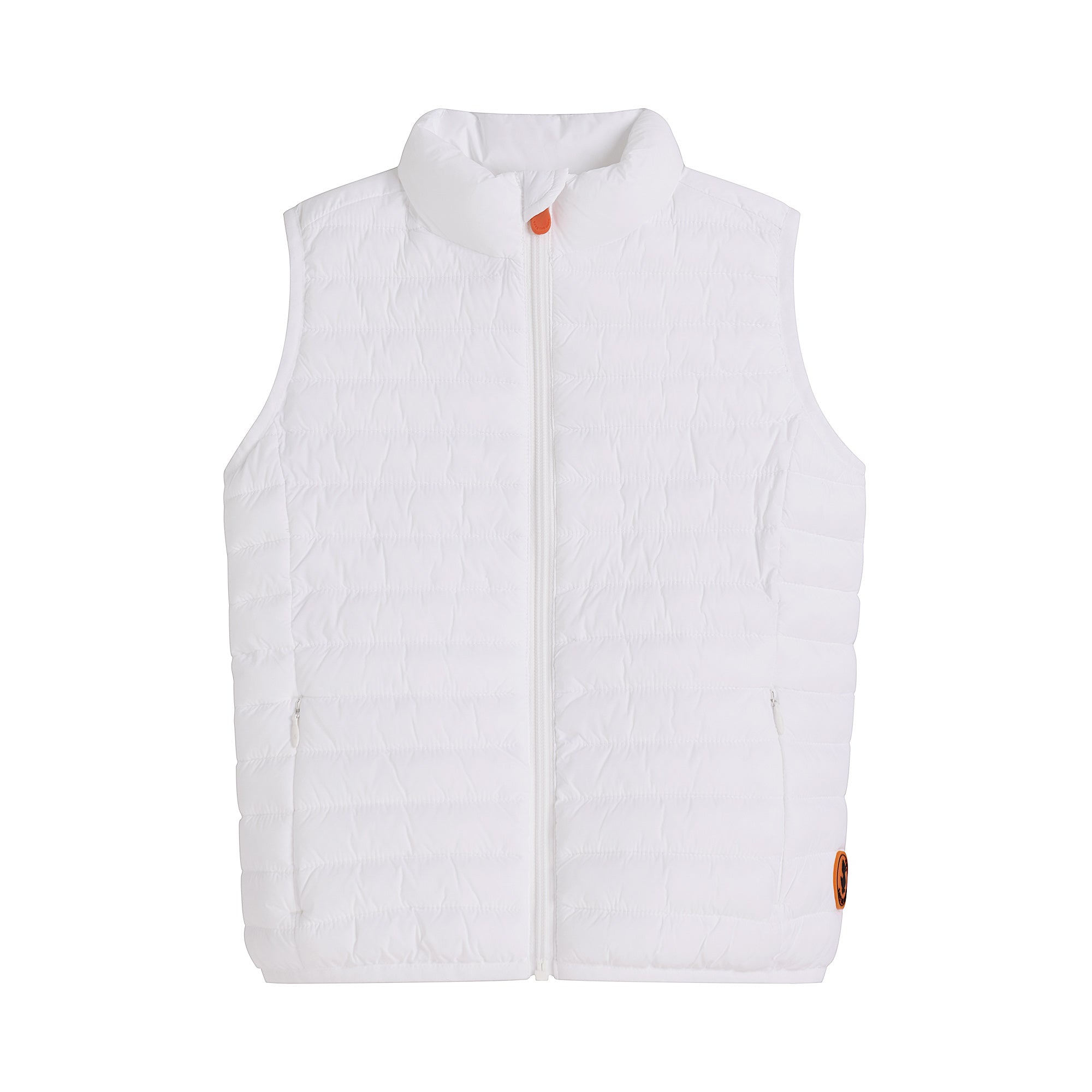 Boys & Girls White Padded Gilet