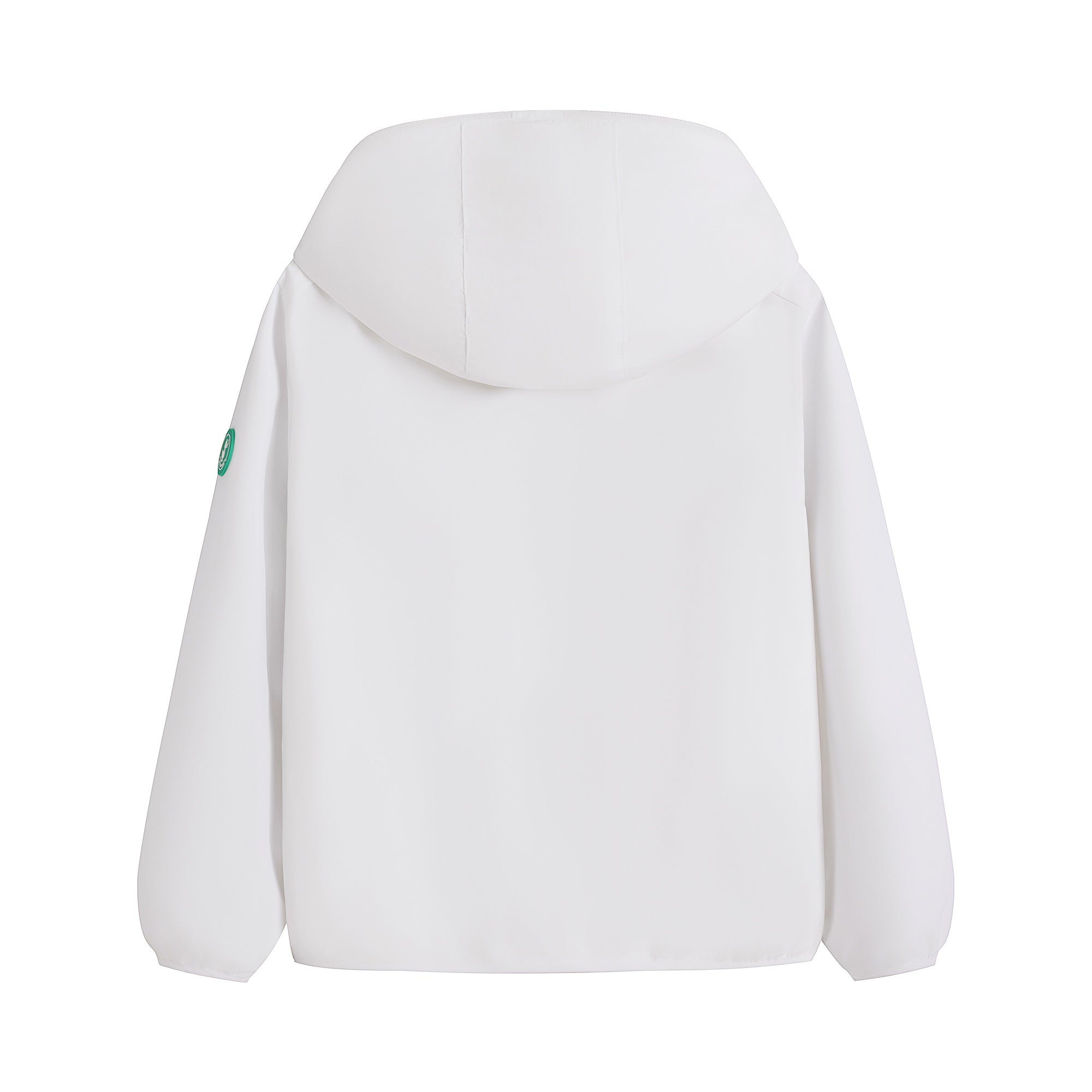 Boys & Girls White Zip-Up Jacket