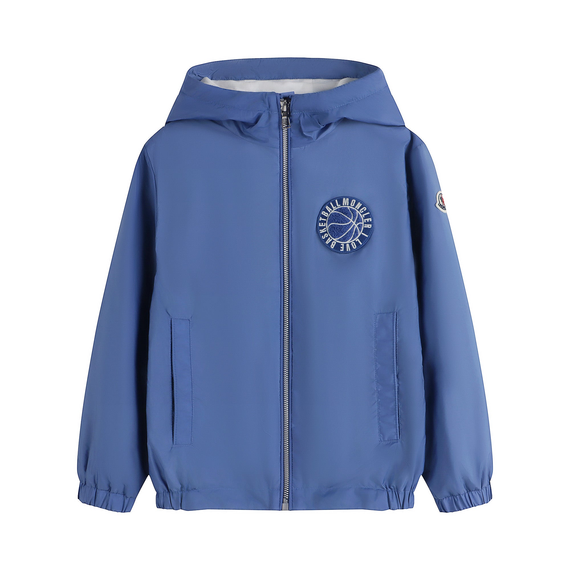 Boys Blue Zip-Up Jacket