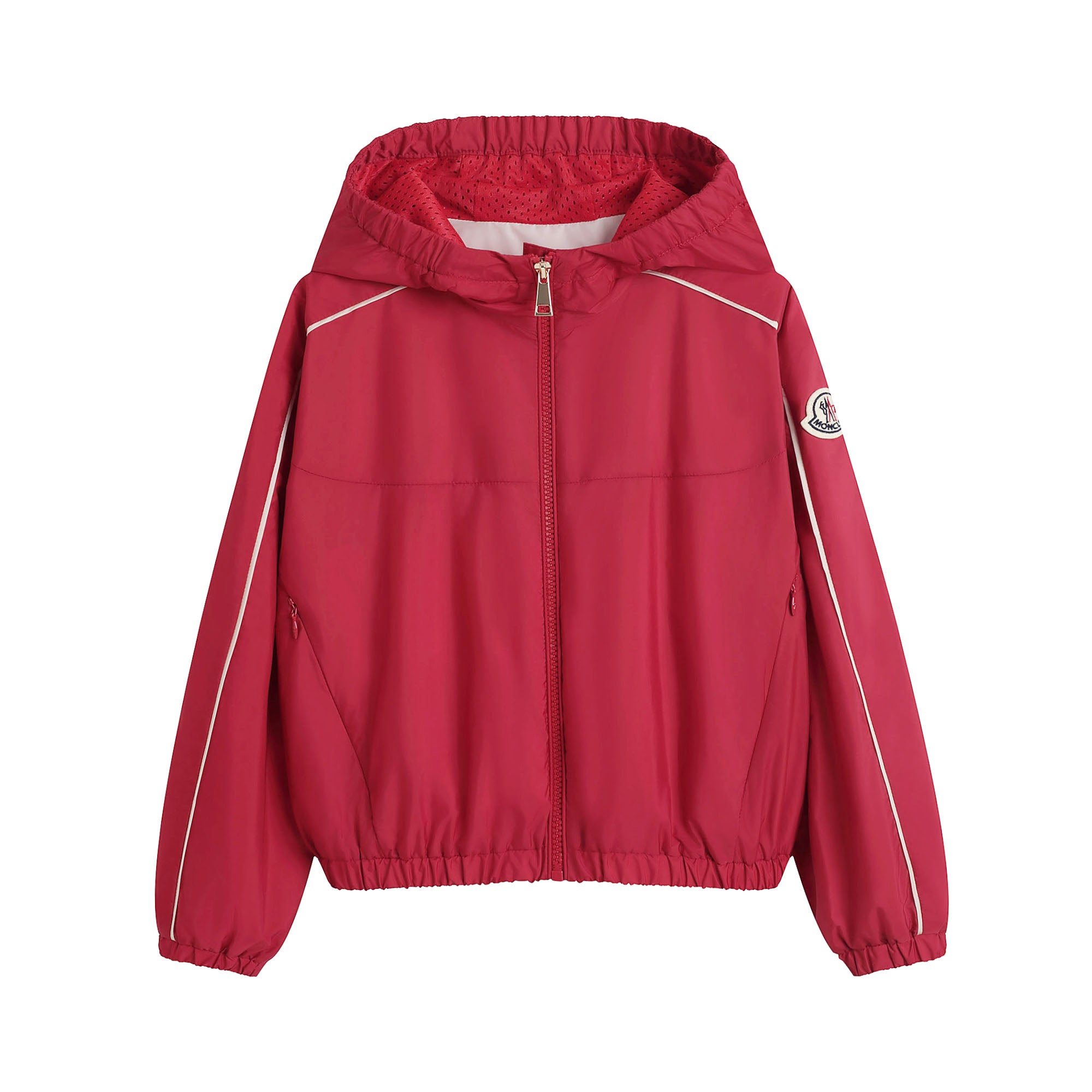 Girls Red Zip-Up Jacket