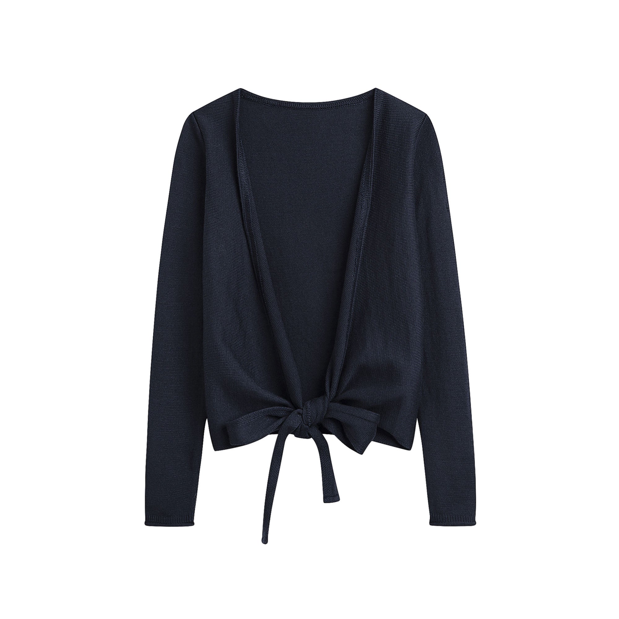 Girls Dark Blue Ballet Top(DE670/116)