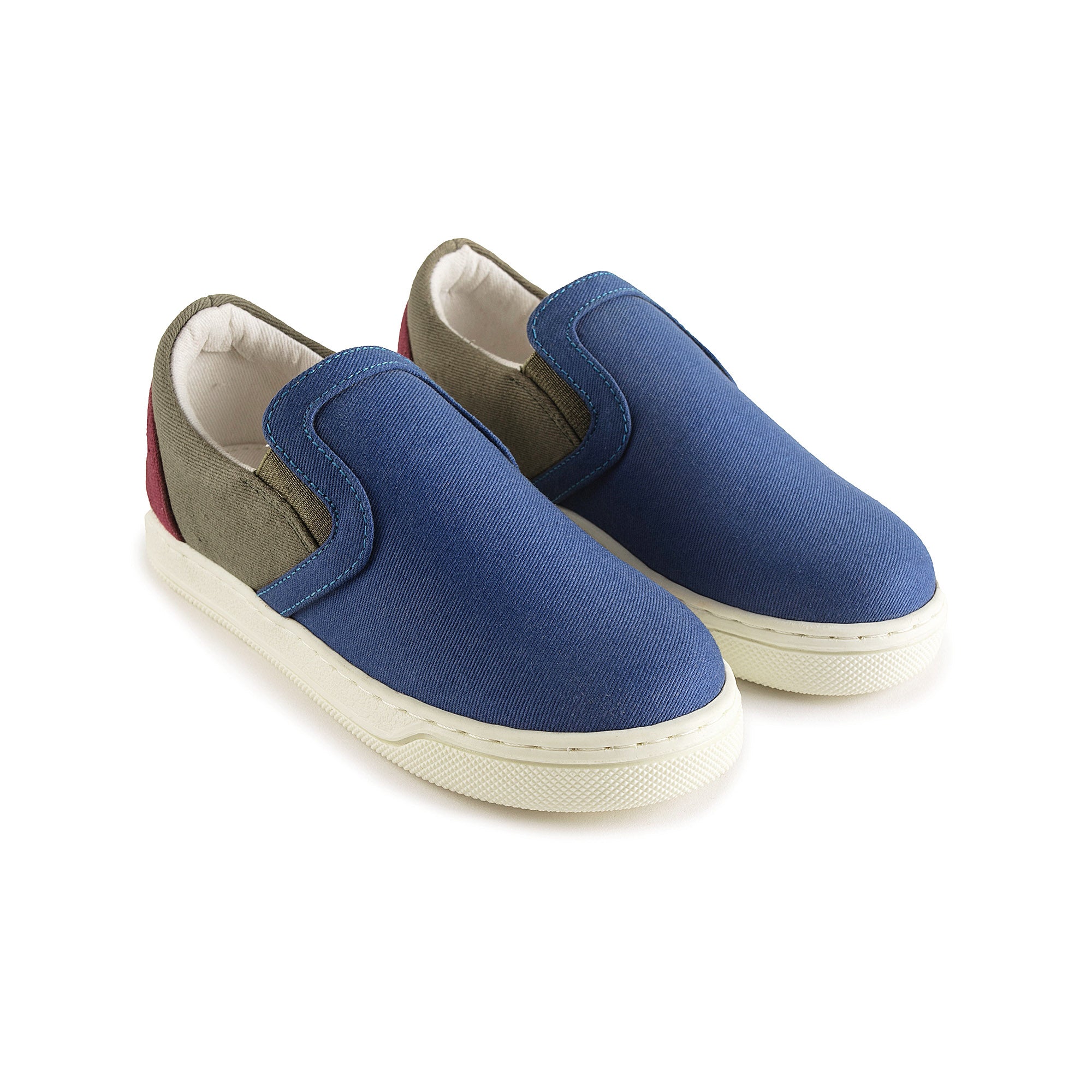 Boys & Girls Blue Cotton Shoes