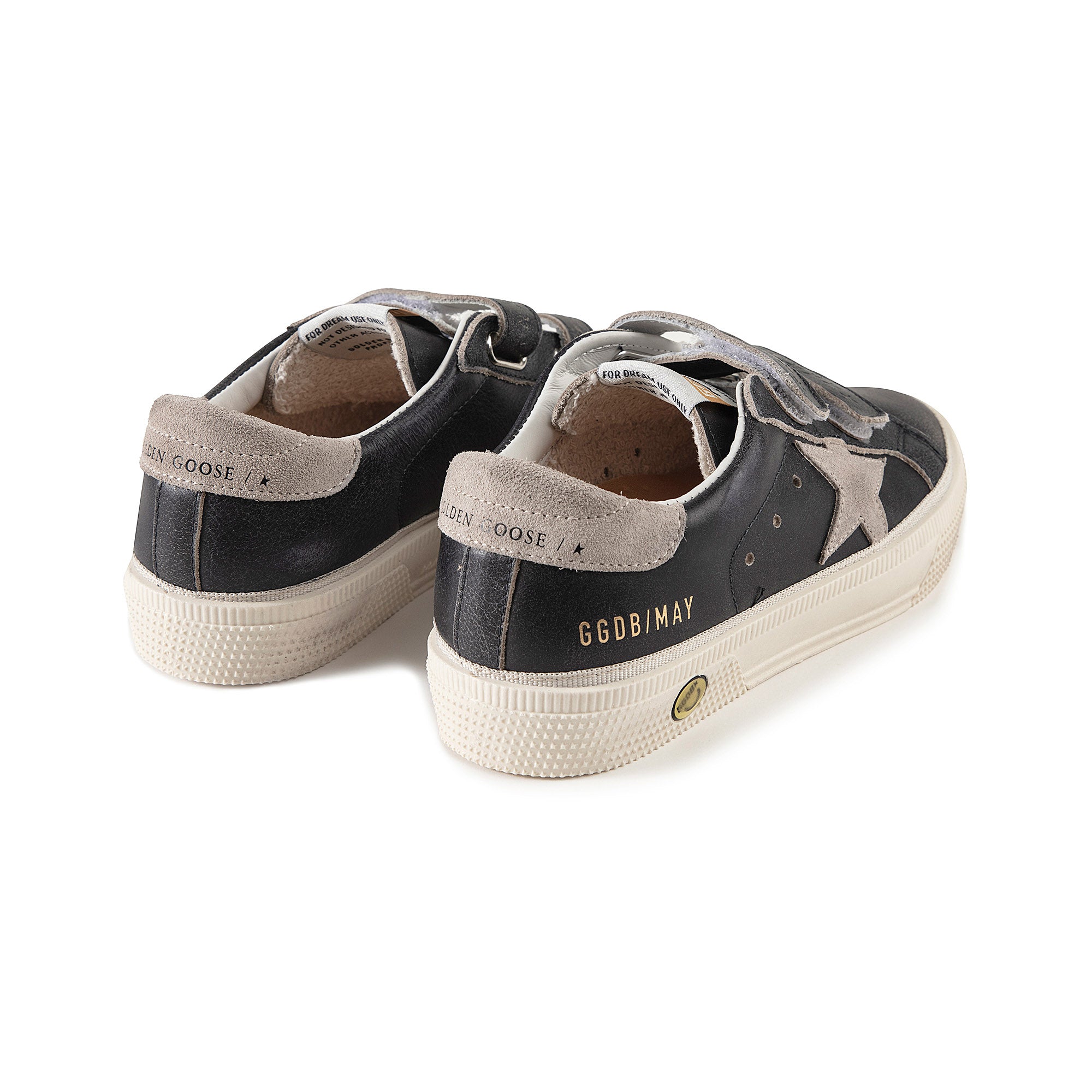 Boys & Girls Black"MAY"Shoes