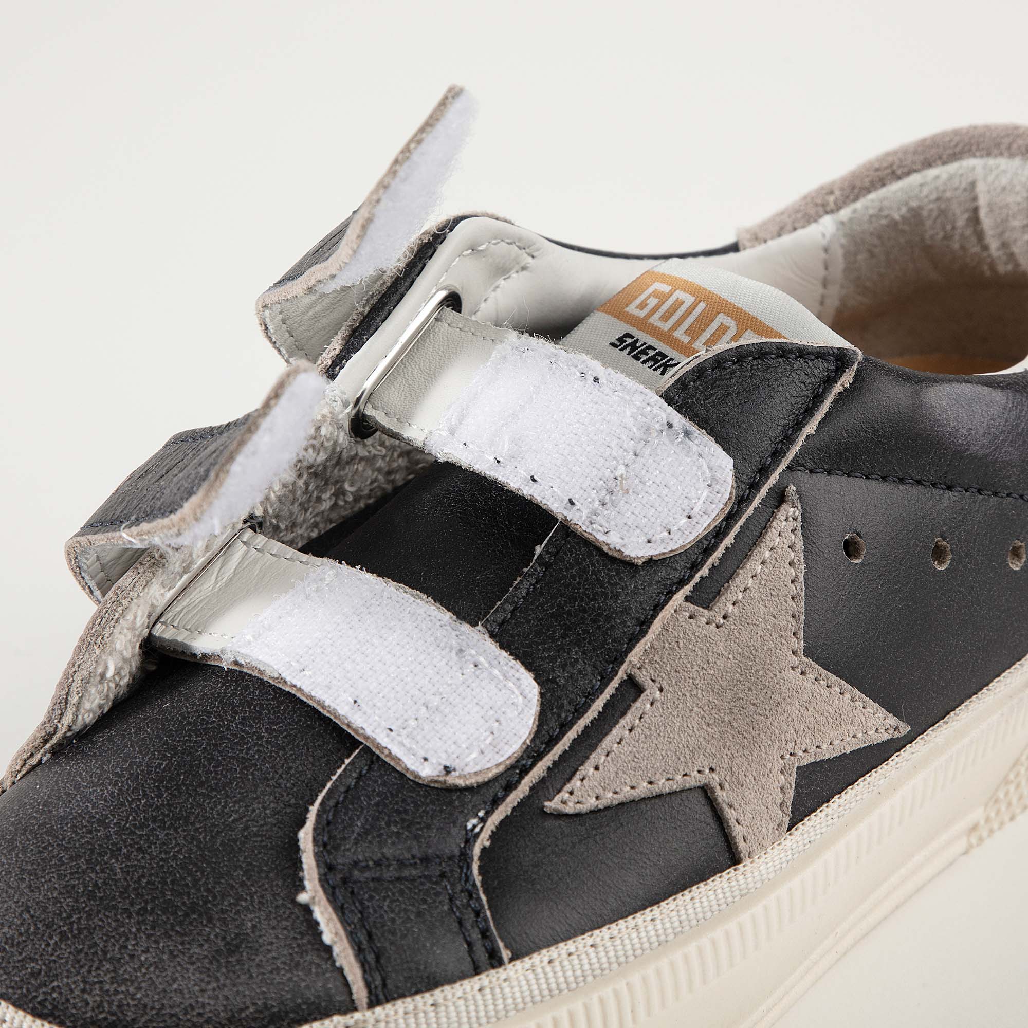Boys & Girls Black"MAY"Shoes