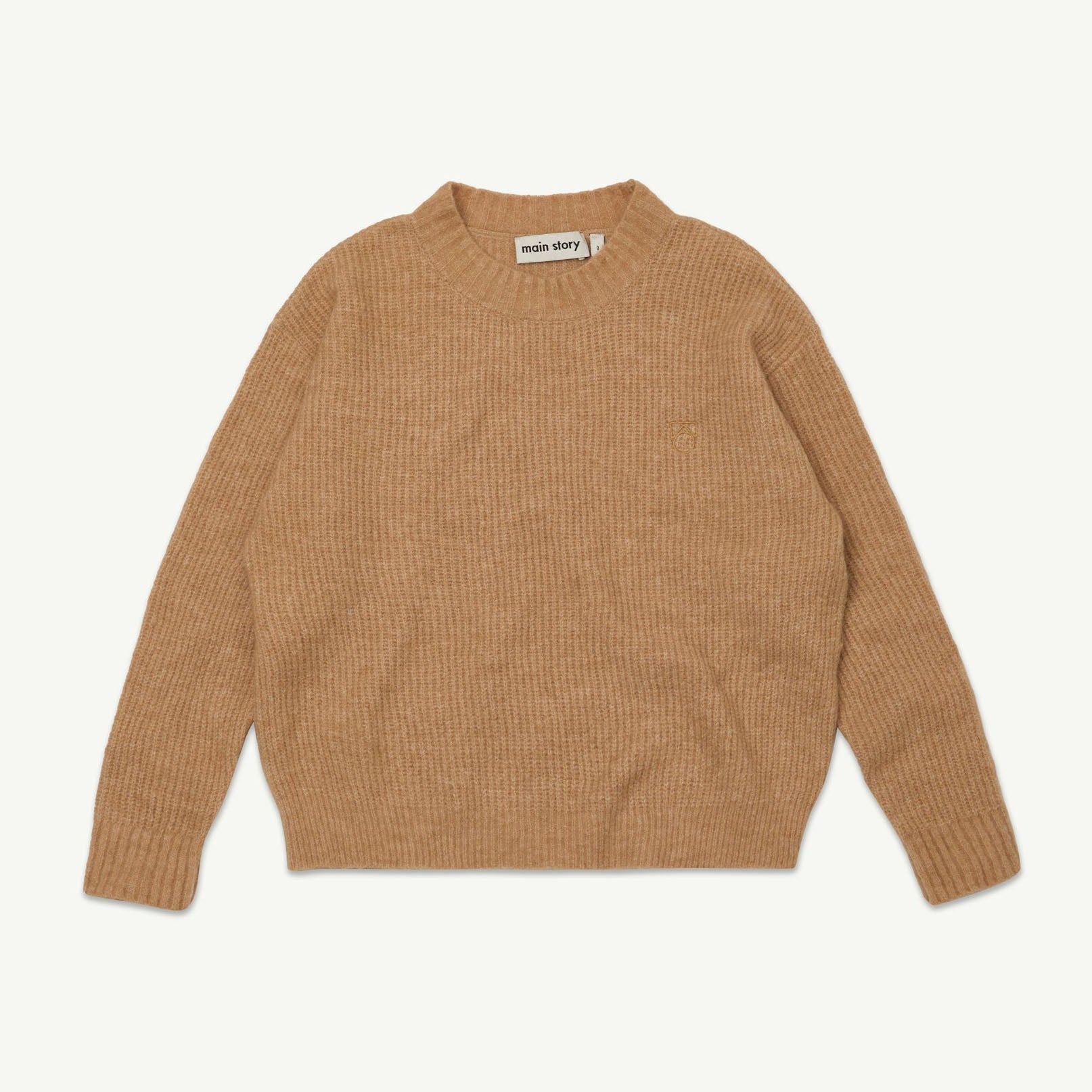 Boys & Girls Camel Knit Sweater