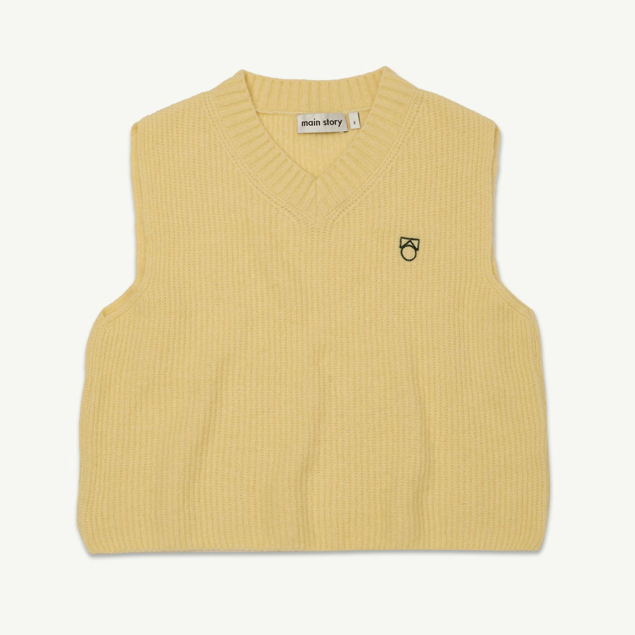 Boys & Girls Yellow Knit Vest