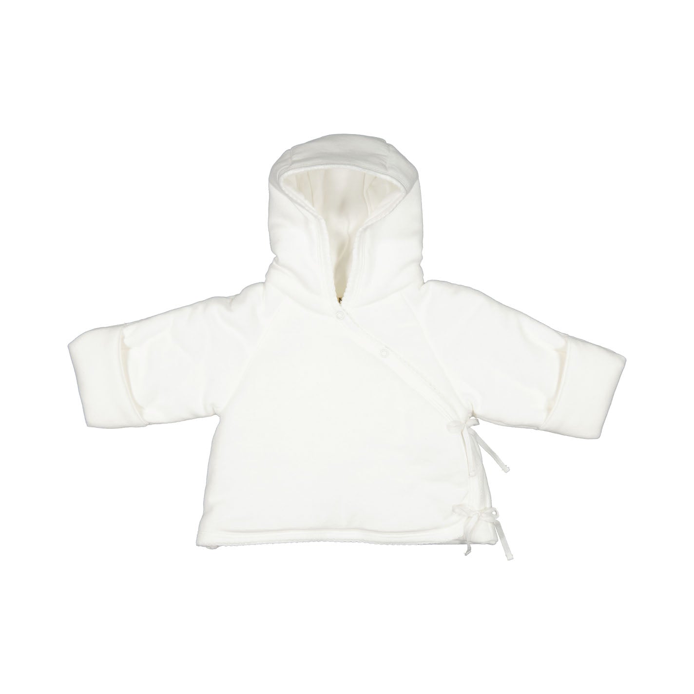 Baby Boys & Girls White Padded Jacket