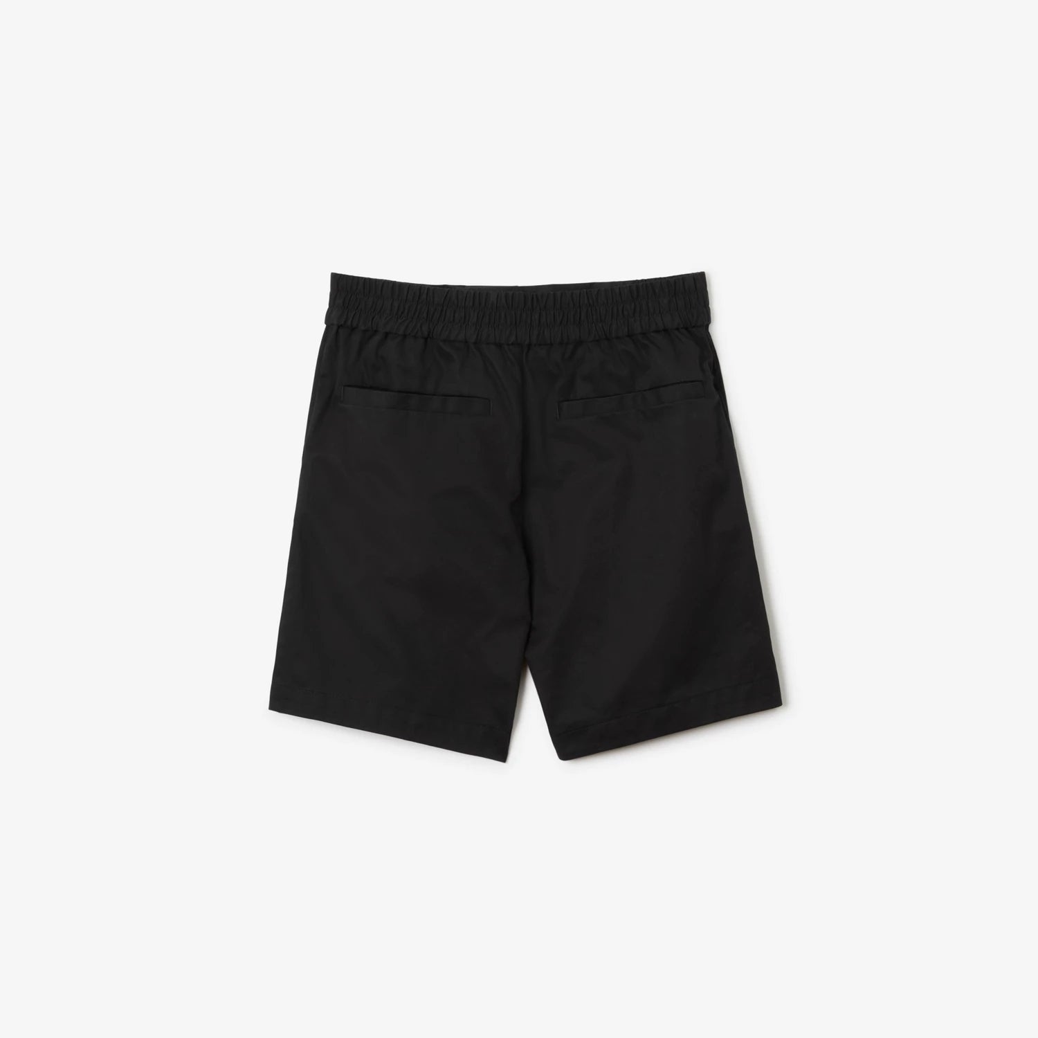 Boys Black Cotton Shorts