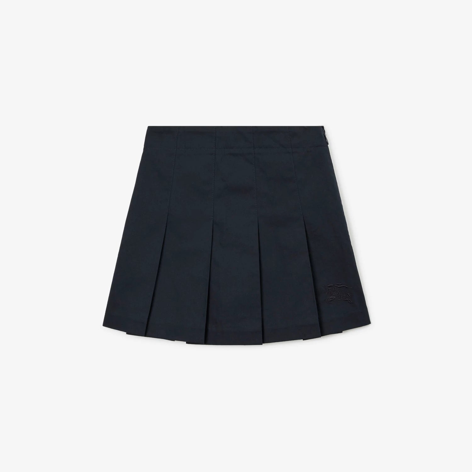 Girls Navy Pleated Skirt