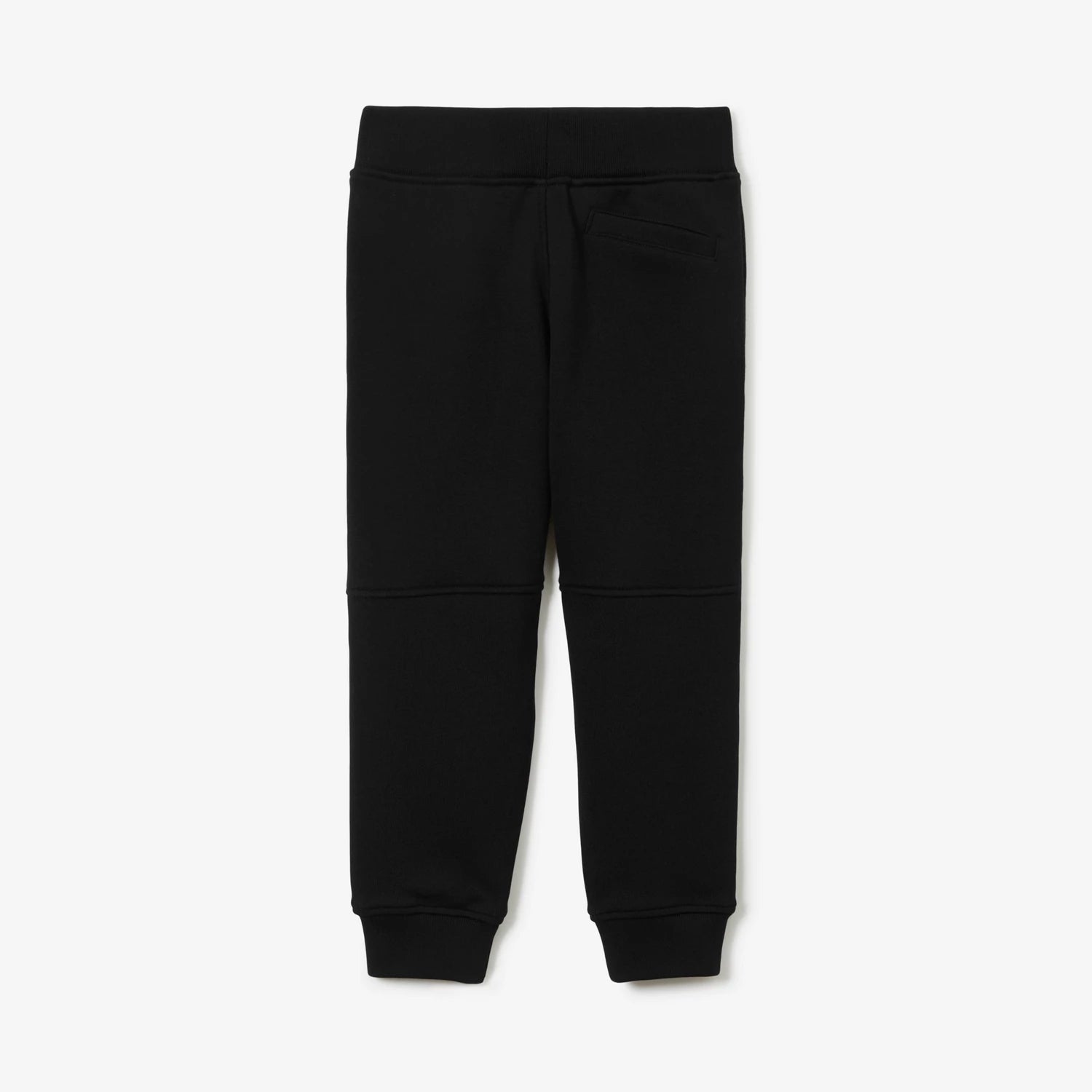 Boys & Girls Black Cotton Trousers