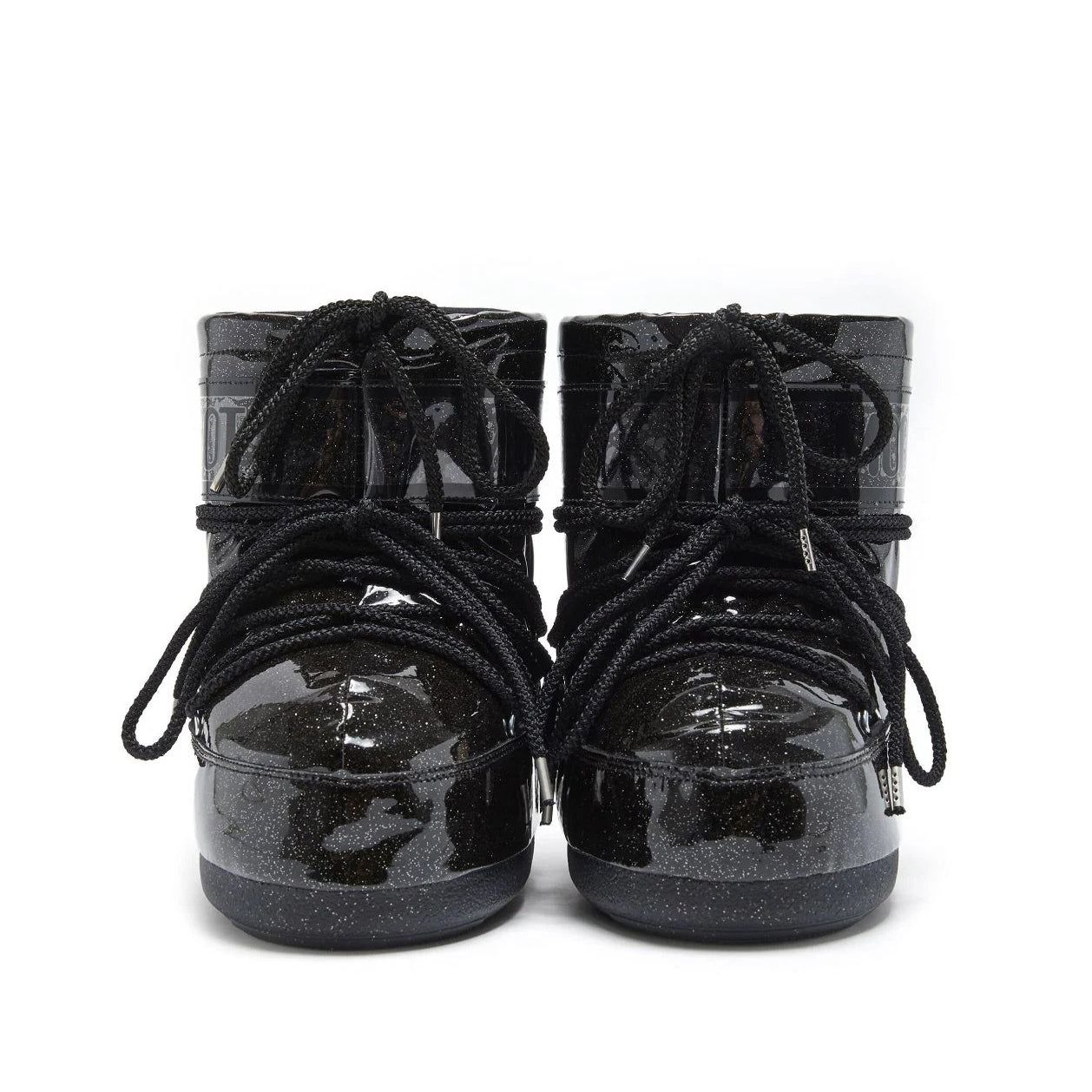 Adult Black Glitter "ICON LOW" Boots