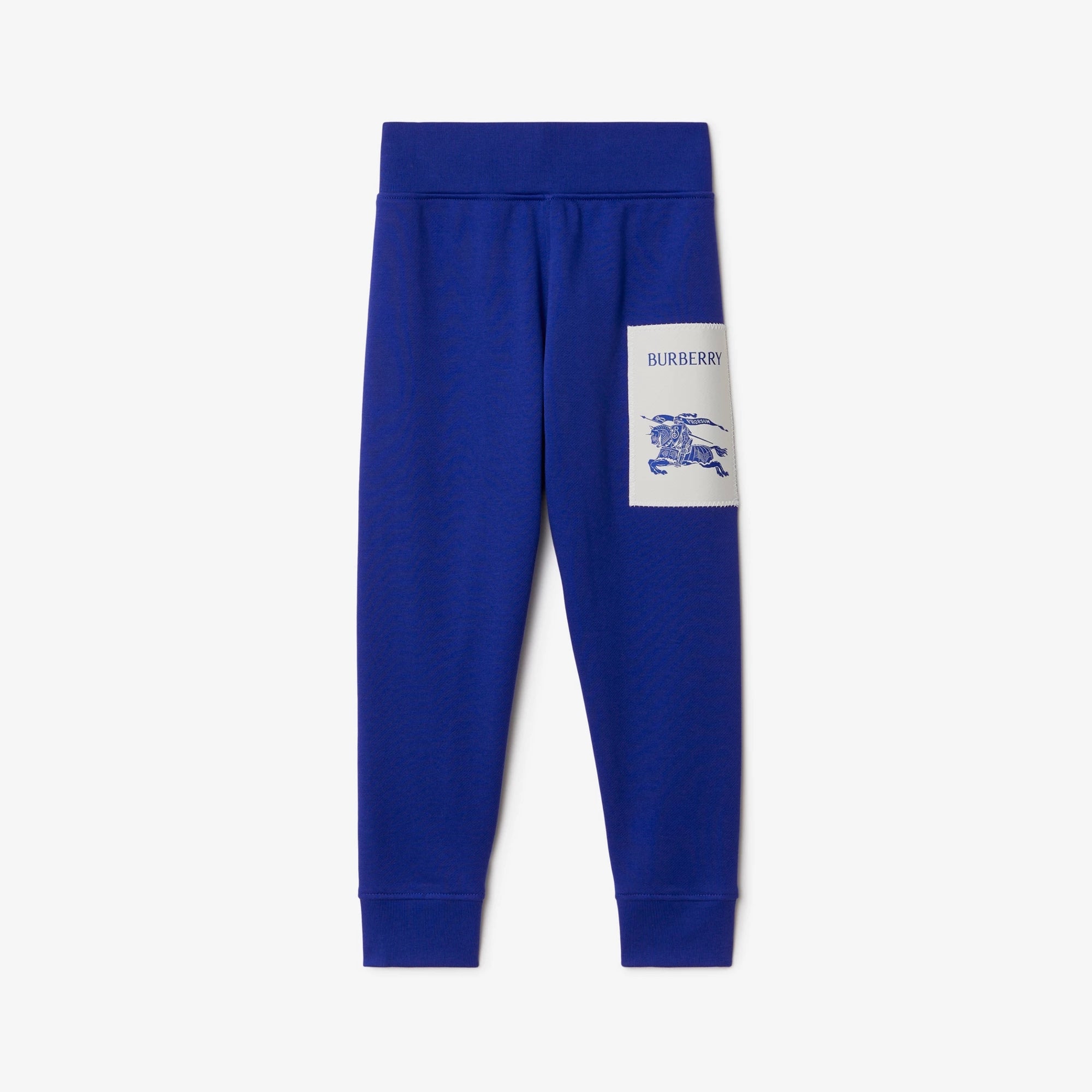 Boys Blue Cotton Trousers