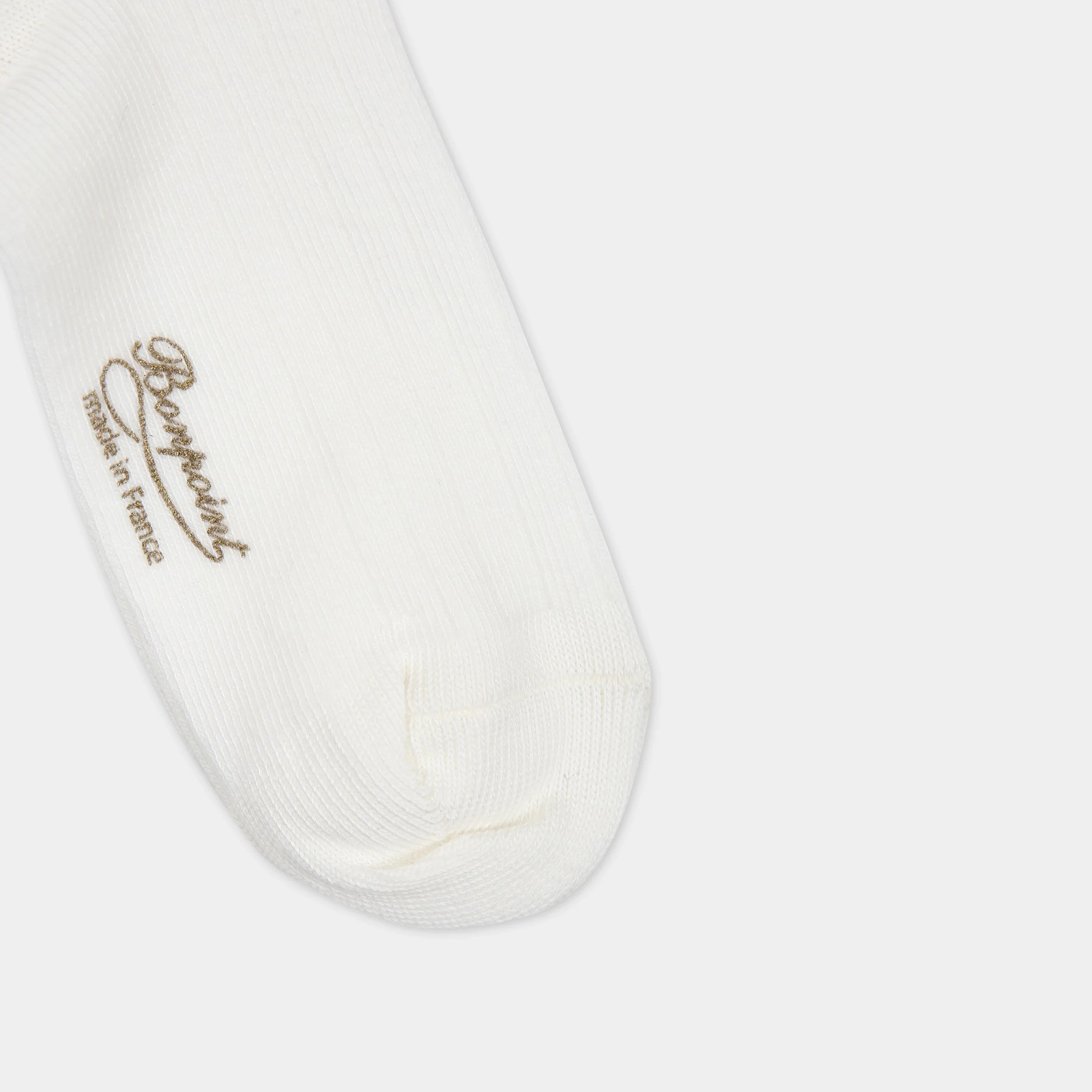 Boys & Girls White Cotton Socks