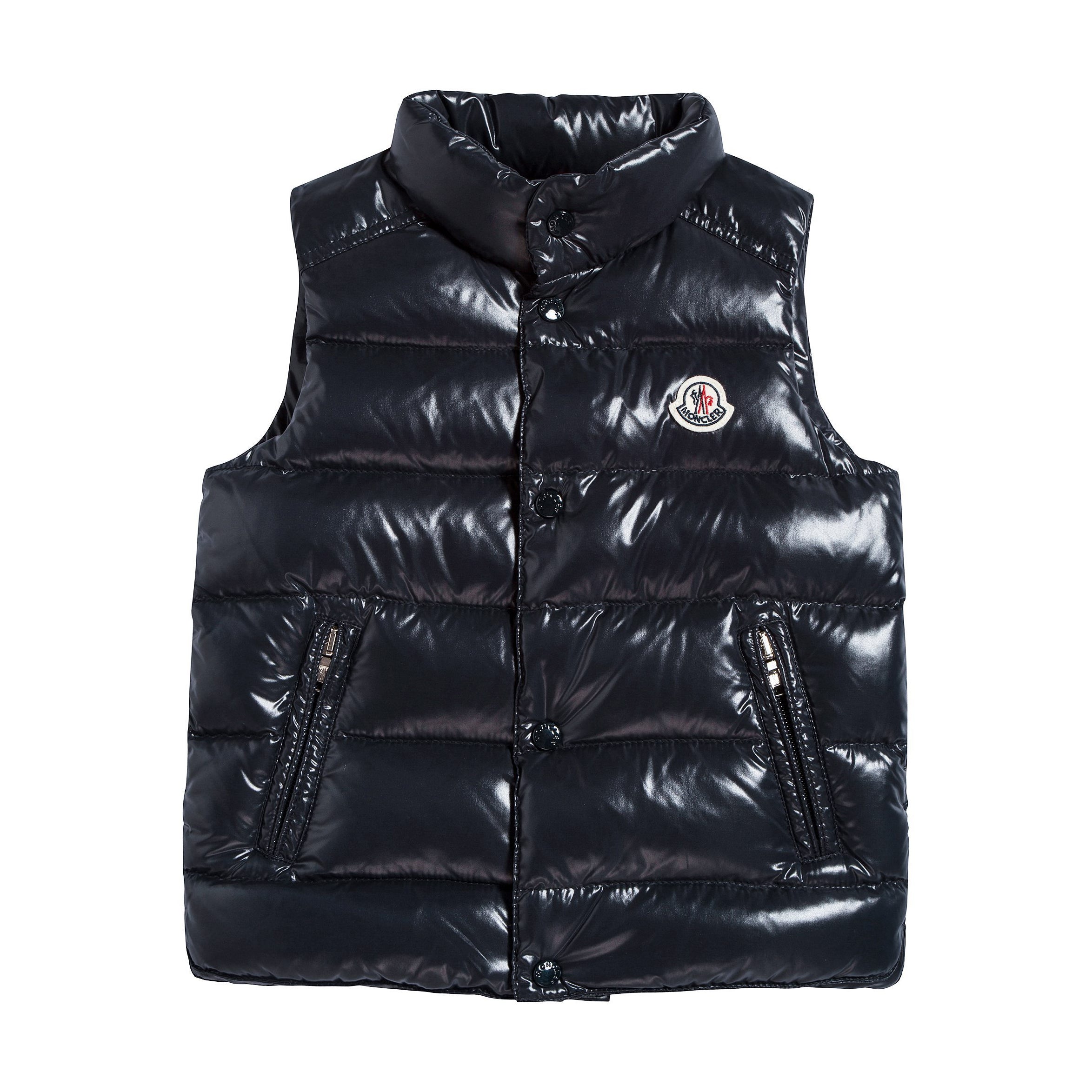 Baby Boys & Girls Navy "BERNARD" Padded Down Gilet