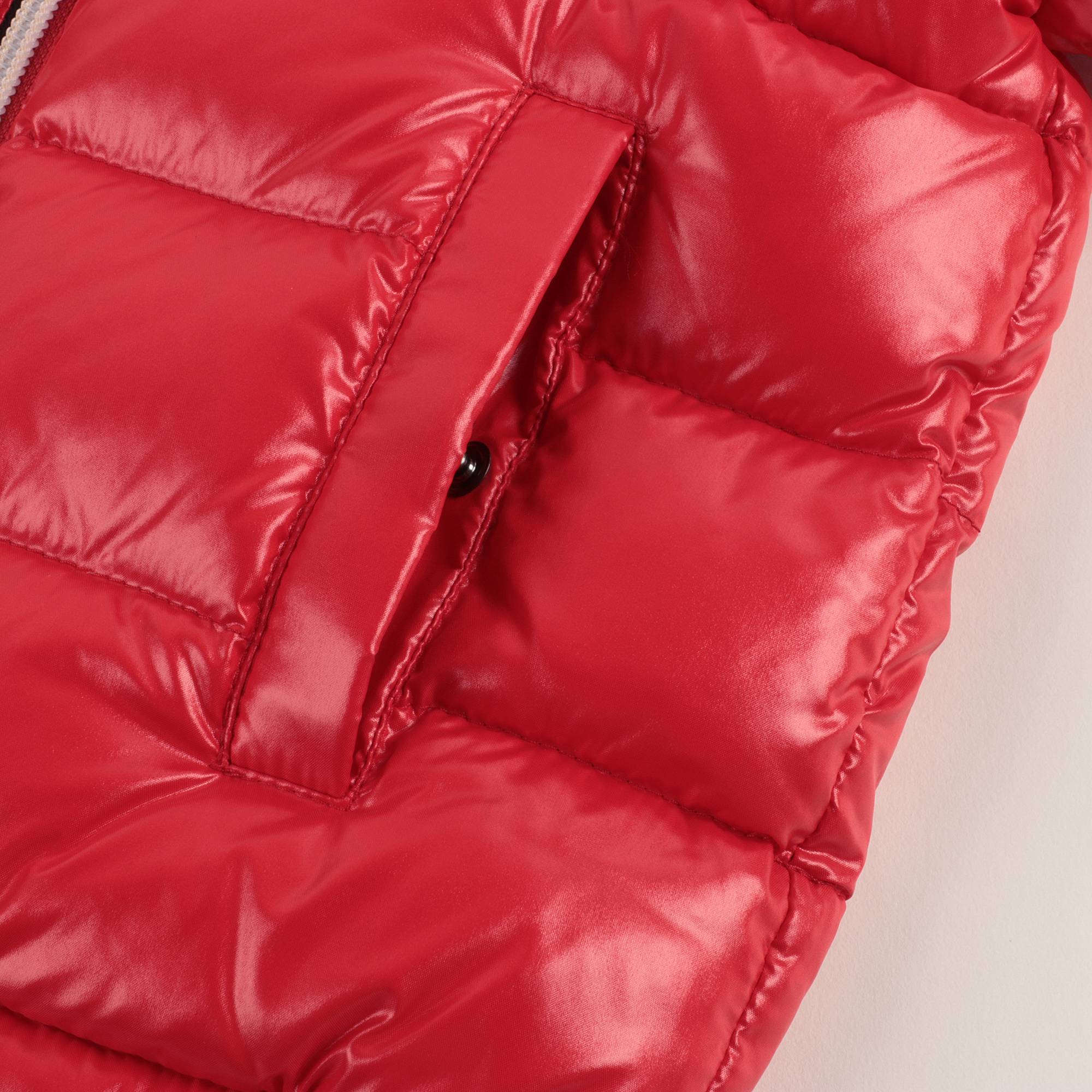 Baby Boys Red "NEW_AUBERT" Padded Down Jacket