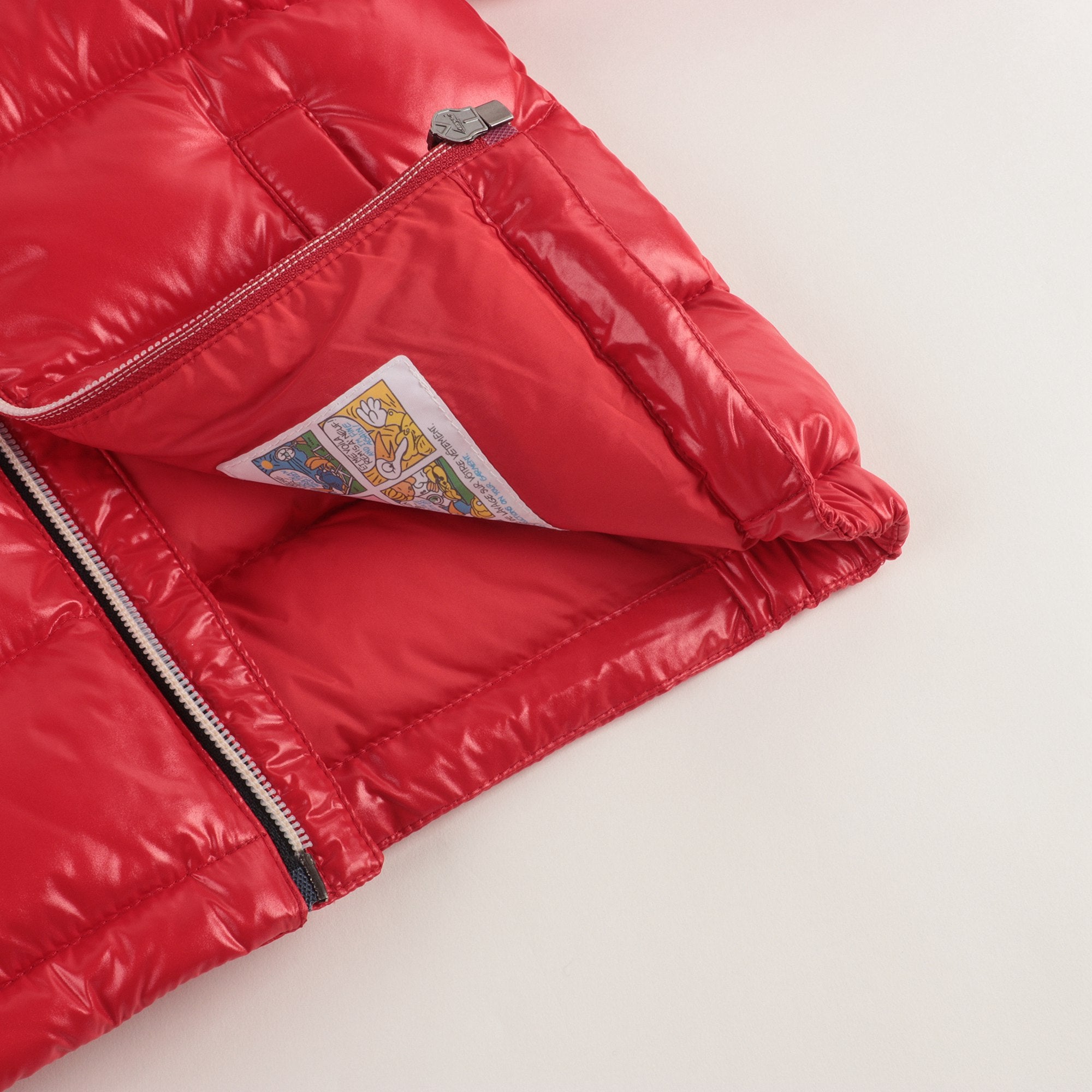 Baby Boys Red "NEW_AUBERT" Padded Down Jacket