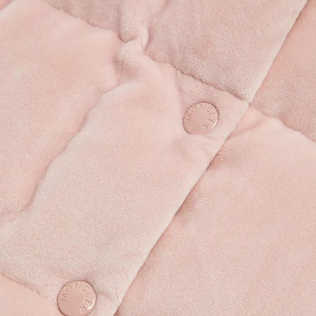 Baby Girls Pink "LEAH" Padded Down Jacket