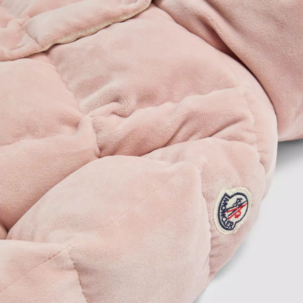 Baby Girls Pink "LEAH" Padded Down Jacket