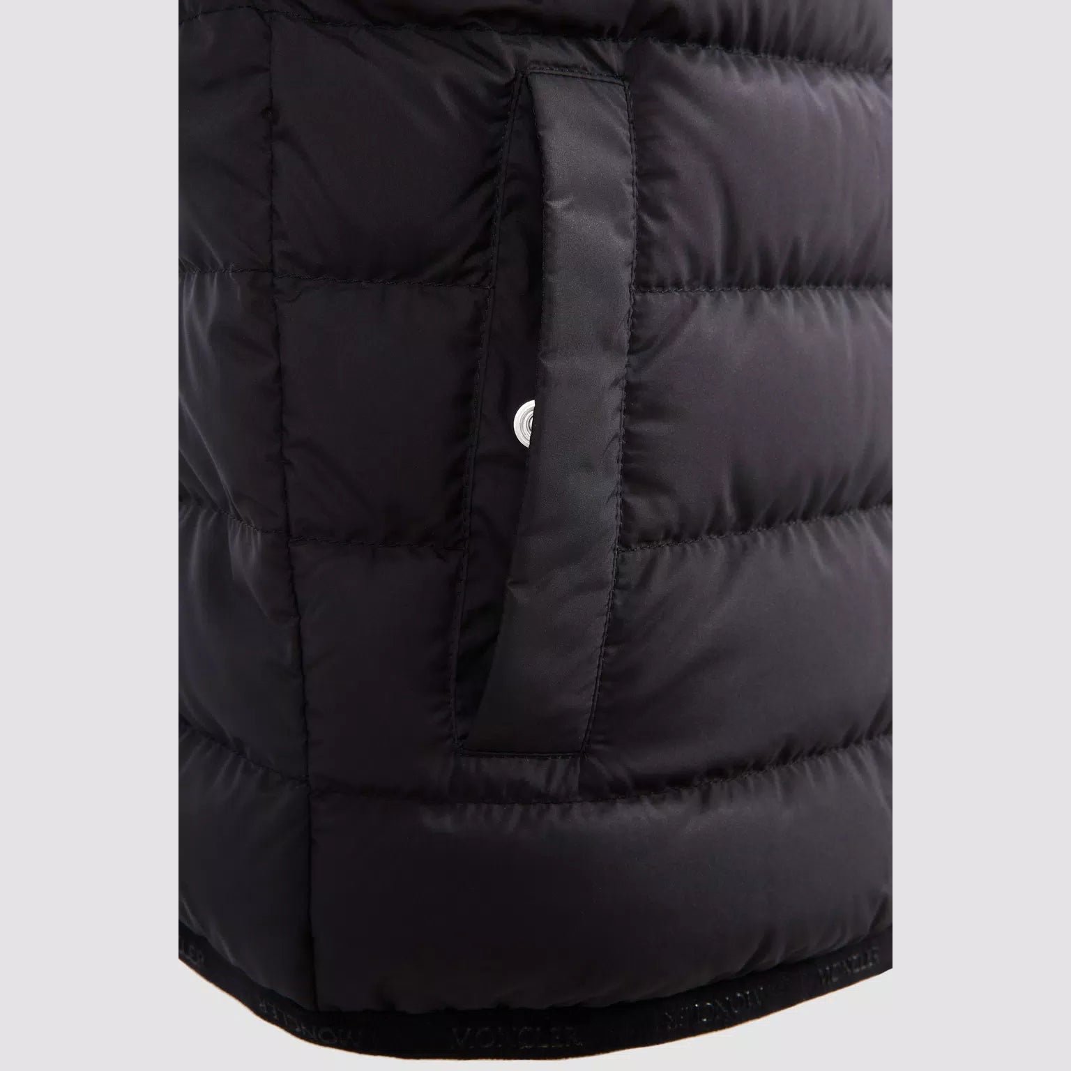 Boys Black "CONTRIN" Padded Down Gilet