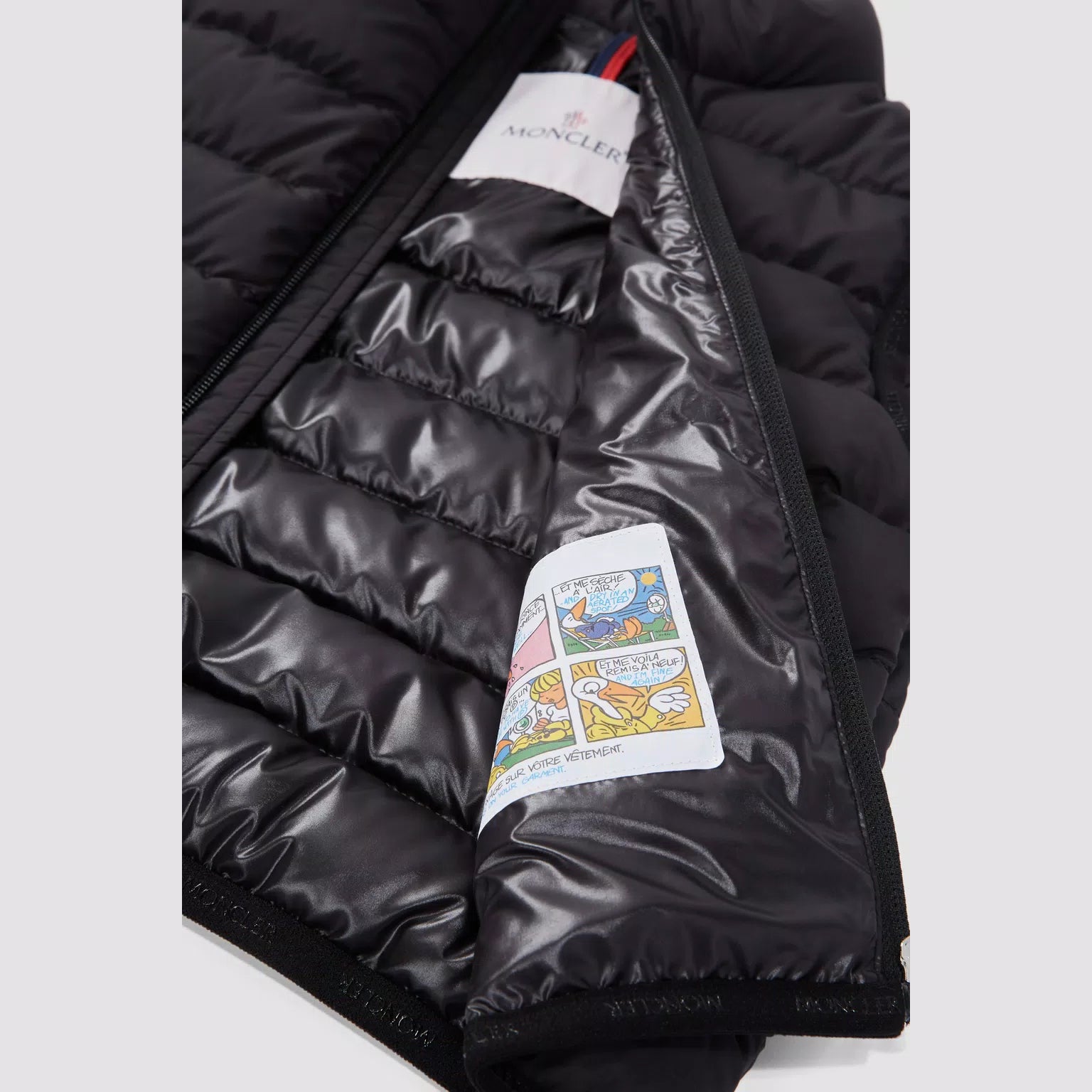 Boys Black "CONTRIN" Padded Down Gilet