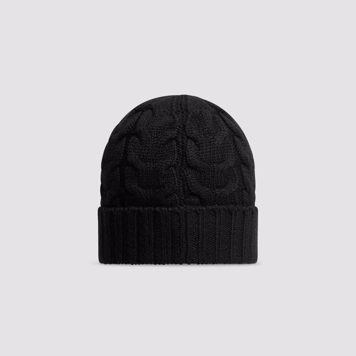 Boys Black Wool Hat