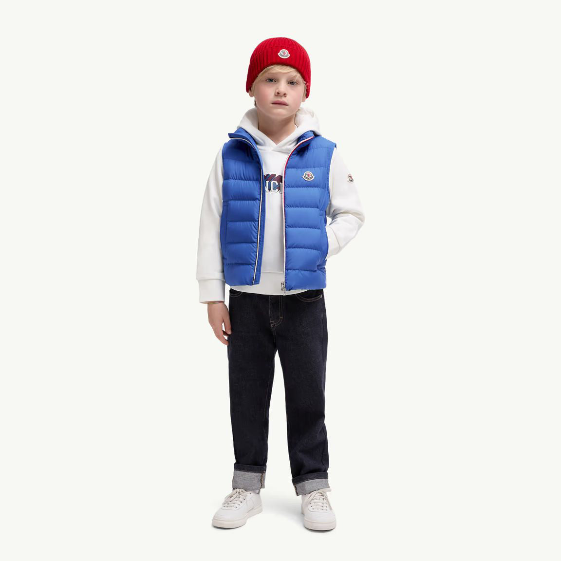 Boys Blue"ERTAVETE"Padded Down Gilet
