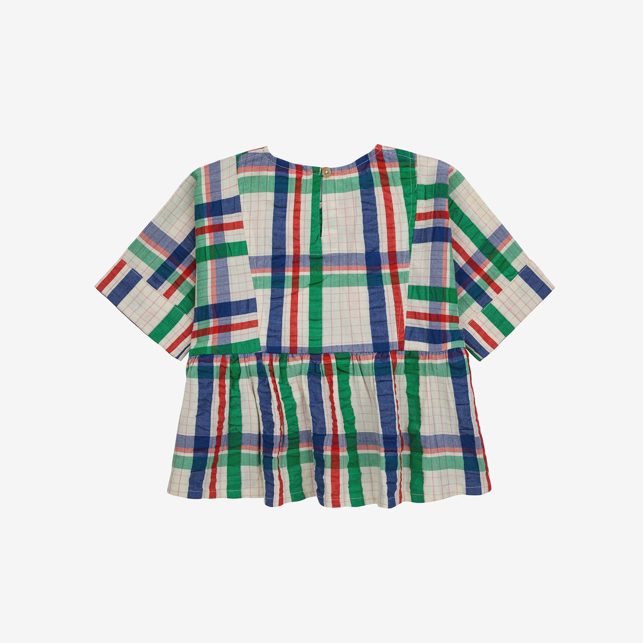 Girls Multicolor Stripes Cotton Top