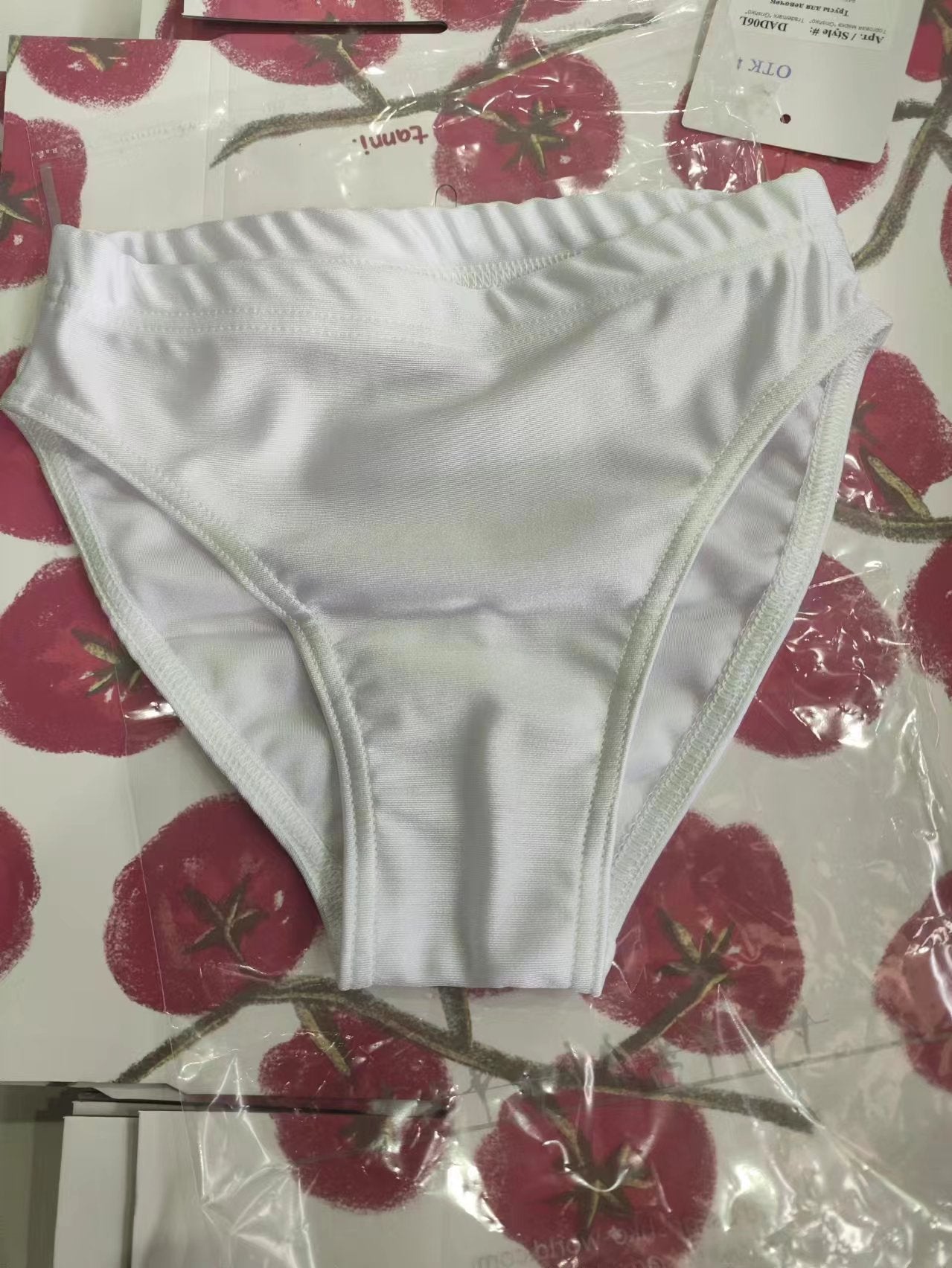 Girls White Ballet Underwear